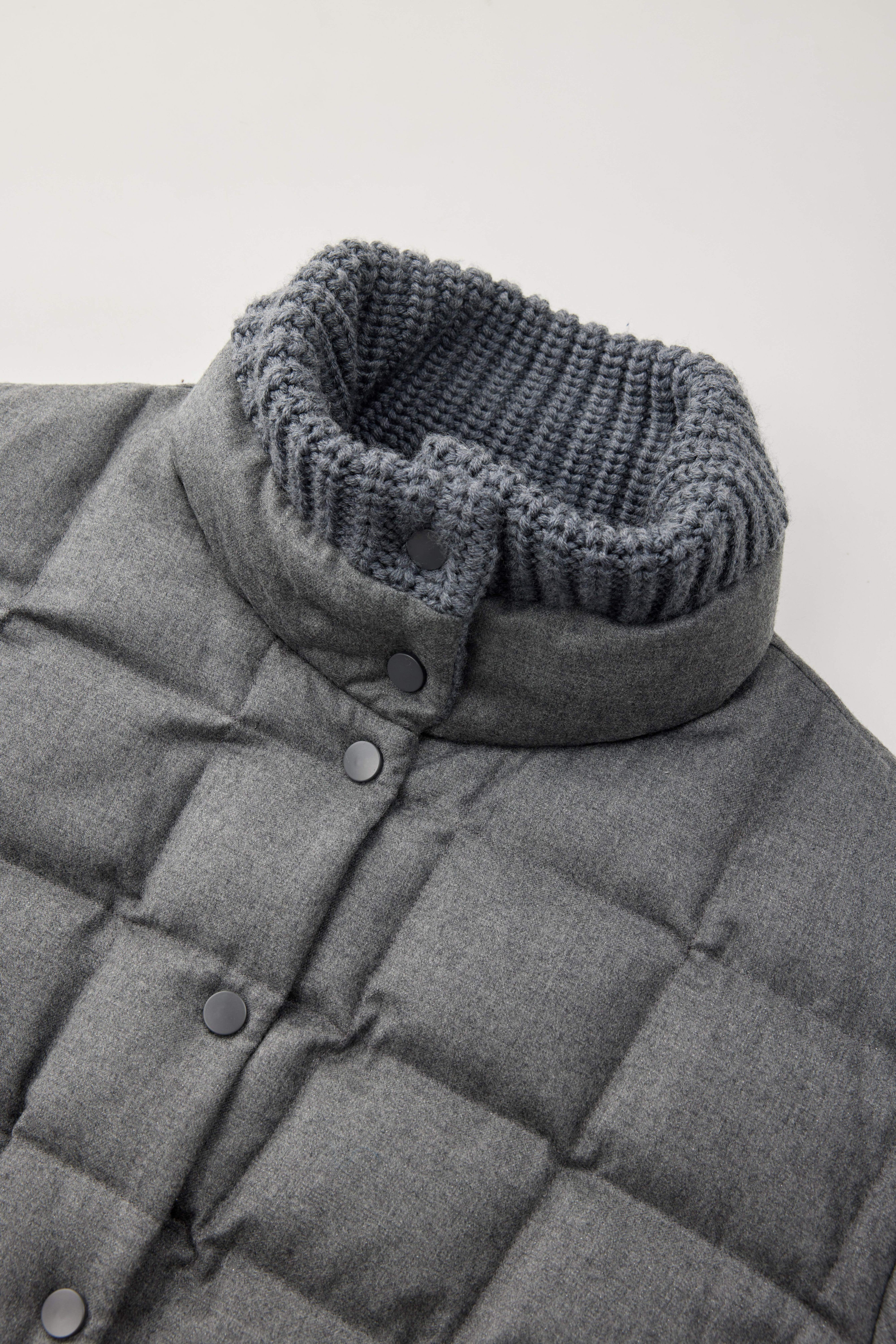 Wool-Blend Goose Down Jacket