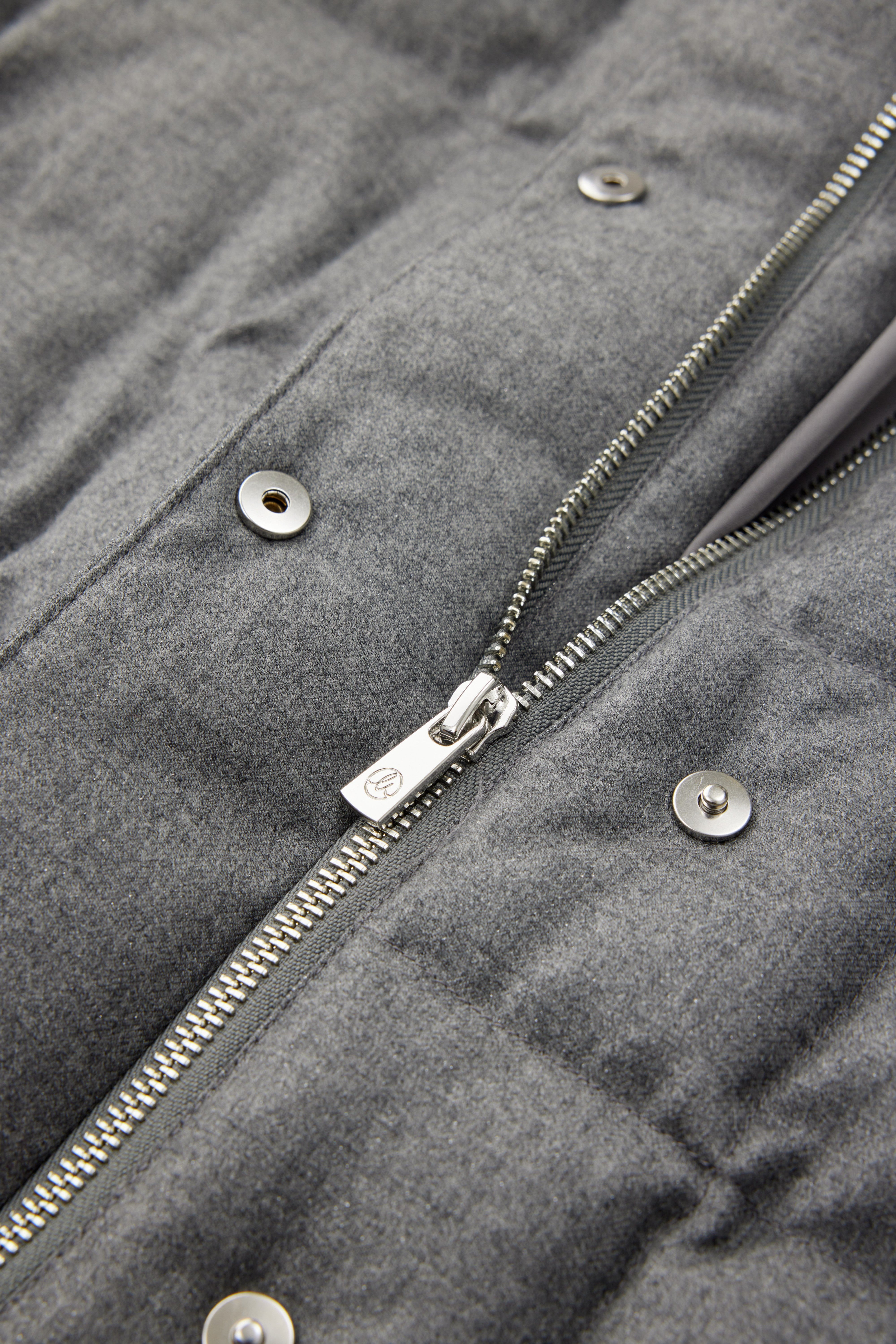 Wool-Blend Goose Down Jacket