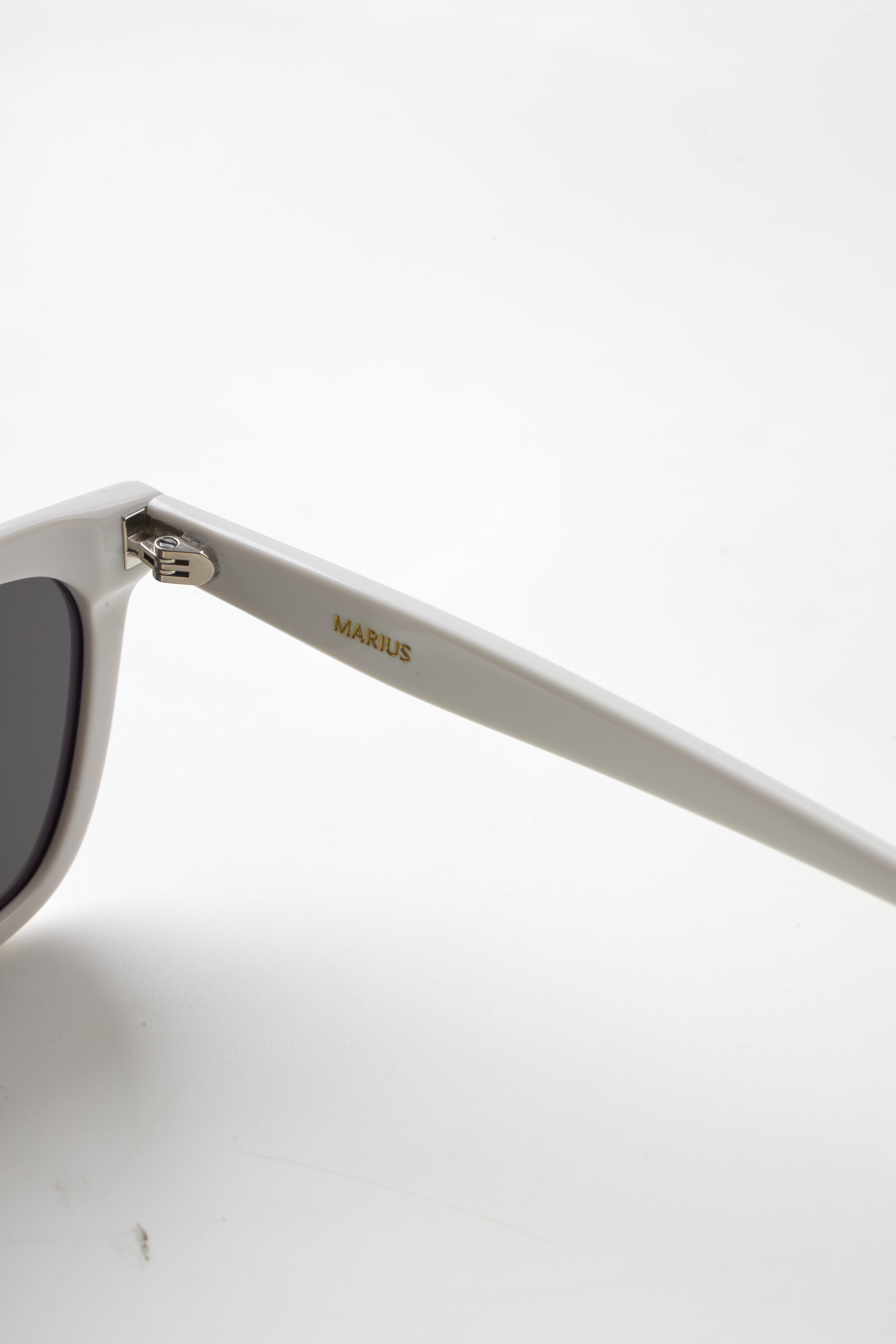 White Frame Sunglasses