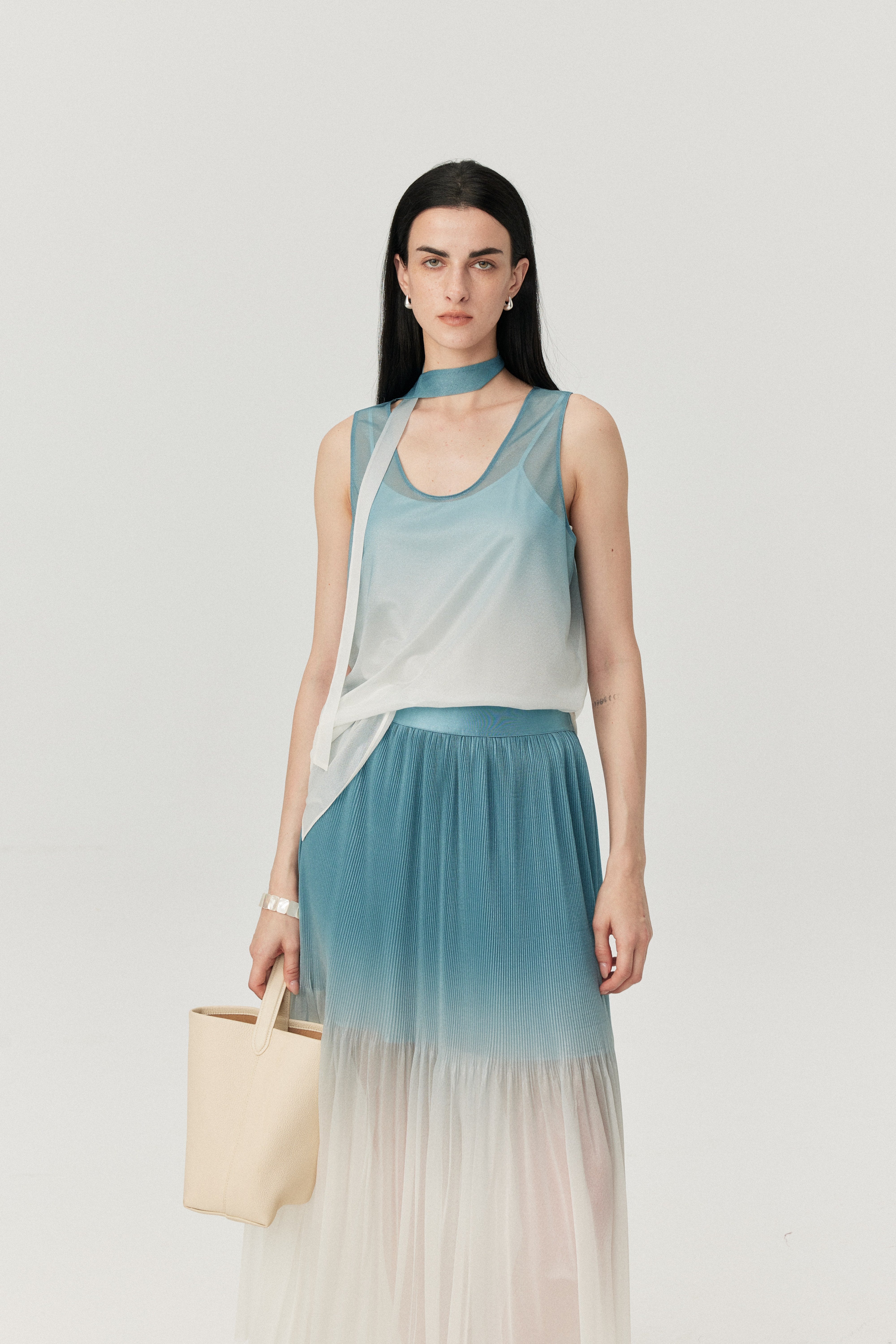 Ombre Breeze Layered Tank Top