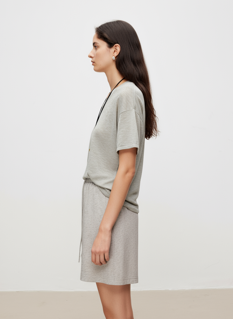 Soft Touch Linen Blend Shorts