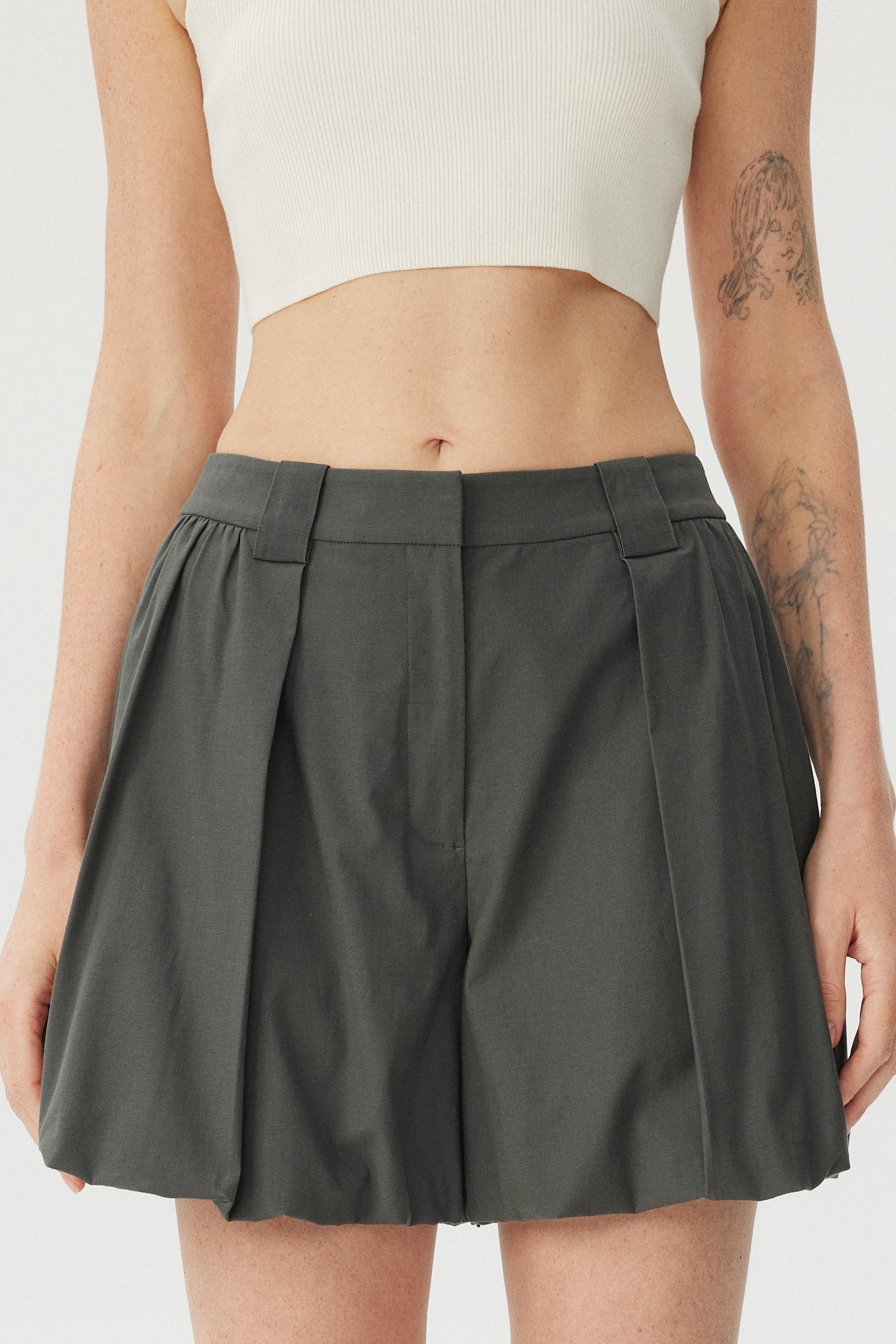 Tulip Pleated Shorts