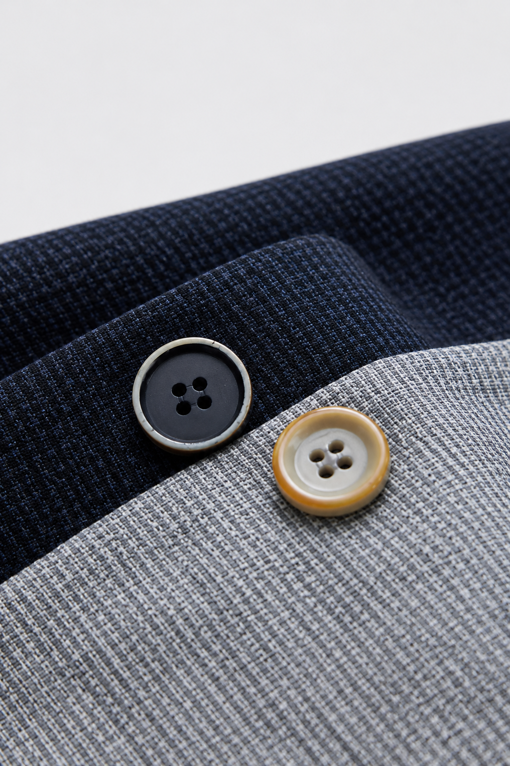 Lightweight Wool-Silk Textured Blazer