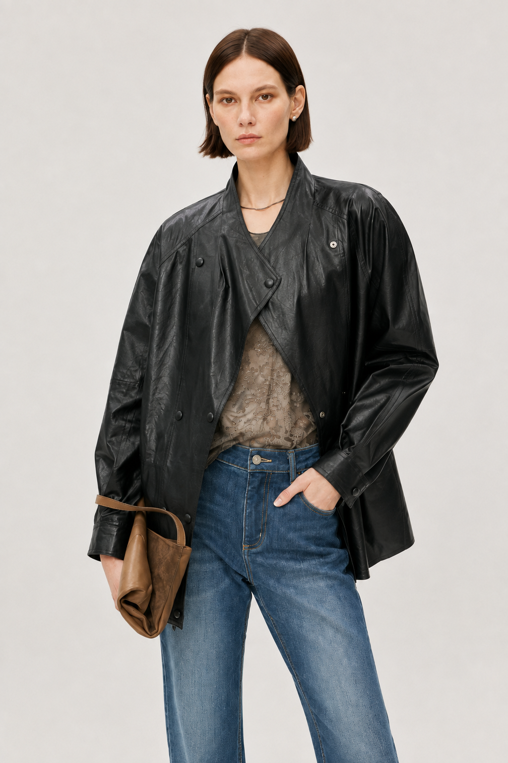 Vegetable-Tanned Featherweight Leather Jacket