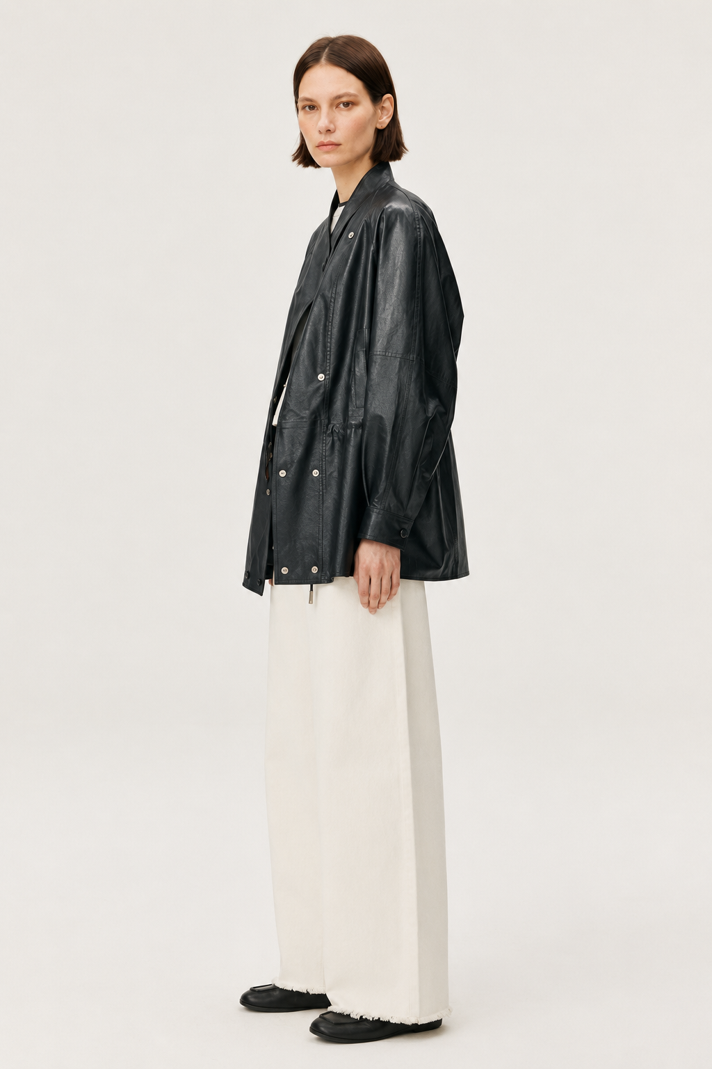 Vegetable-Tanned Featherweight Leather Jacket