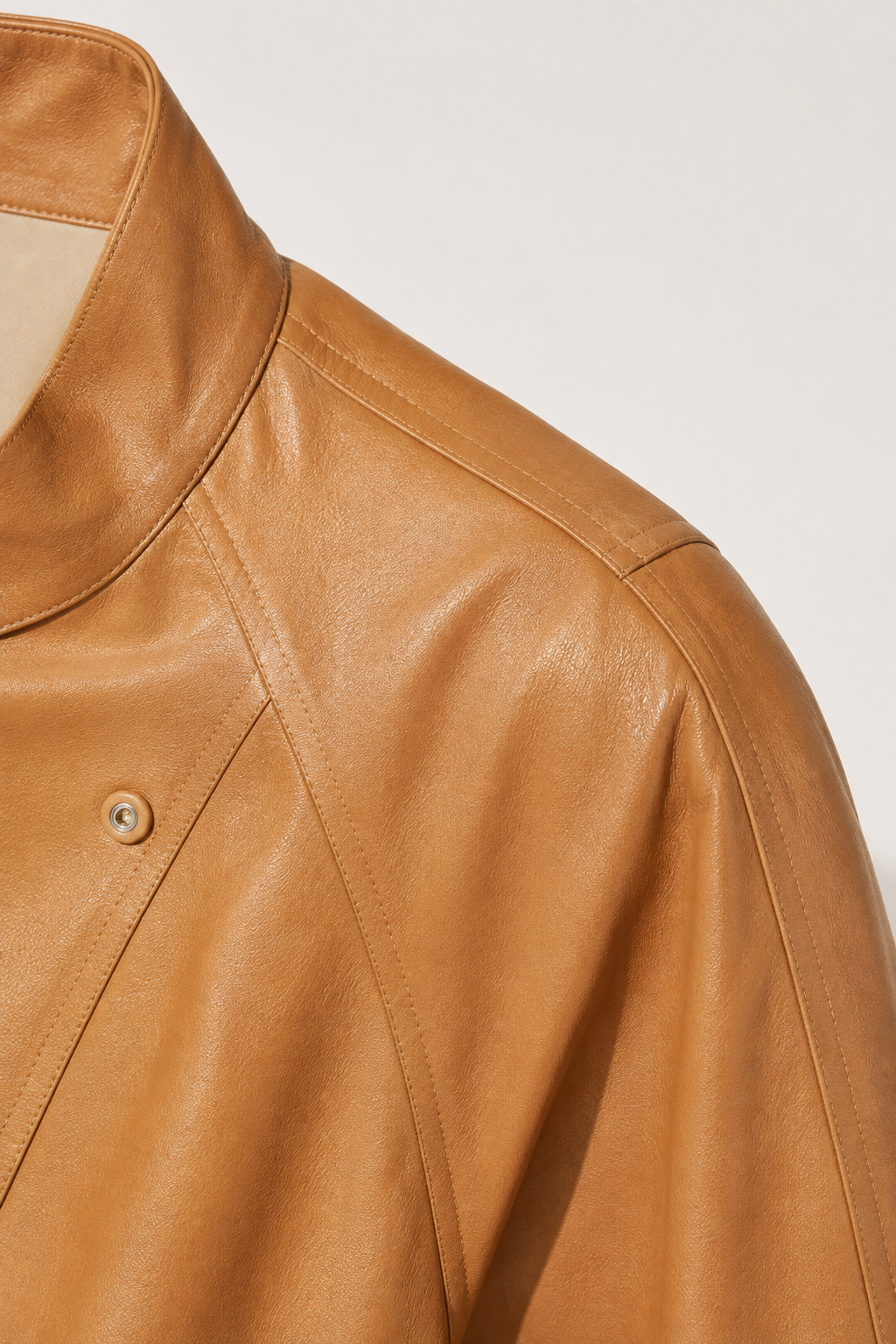 Vegetable-Tanned Featherweight Leather Jacket