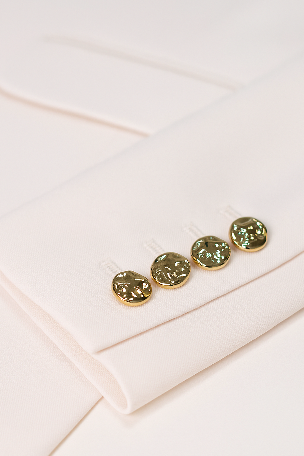 One-Button Tailored Silk-Blend Blazer