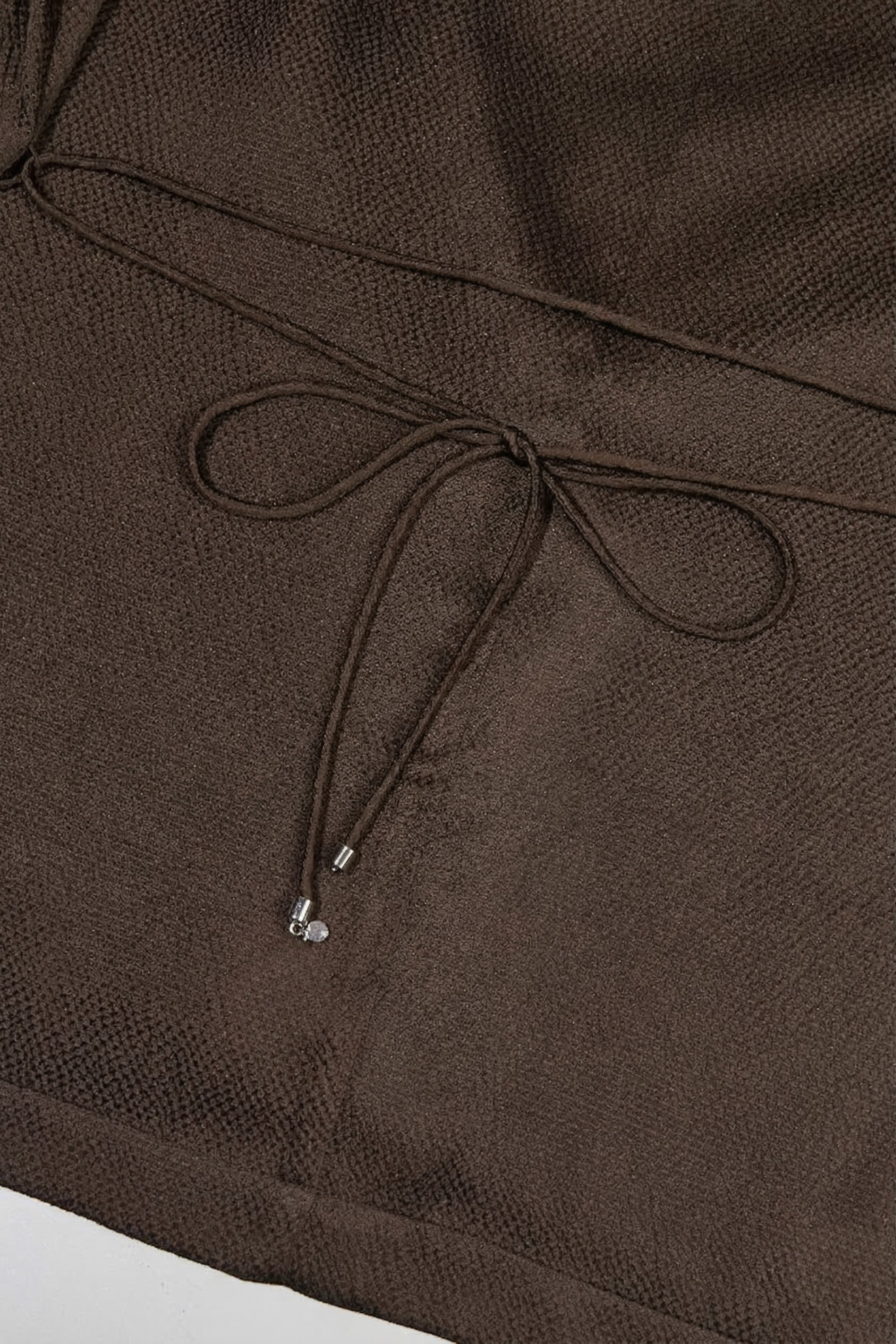 Pearl-Sheen Silk Satin Draped-Collar Wrap Top