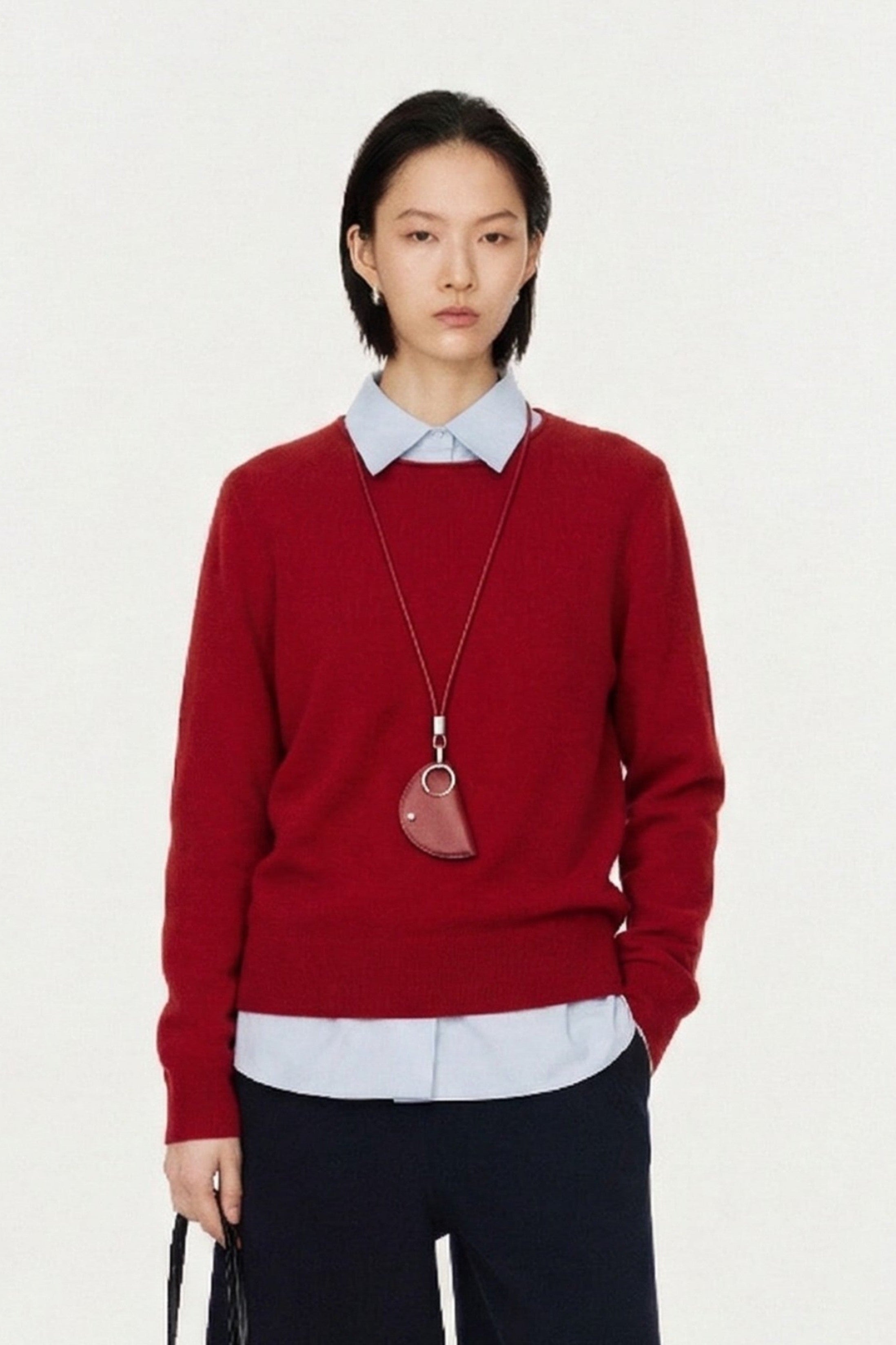 Classic Pure Cashmere Crewneck Sweater