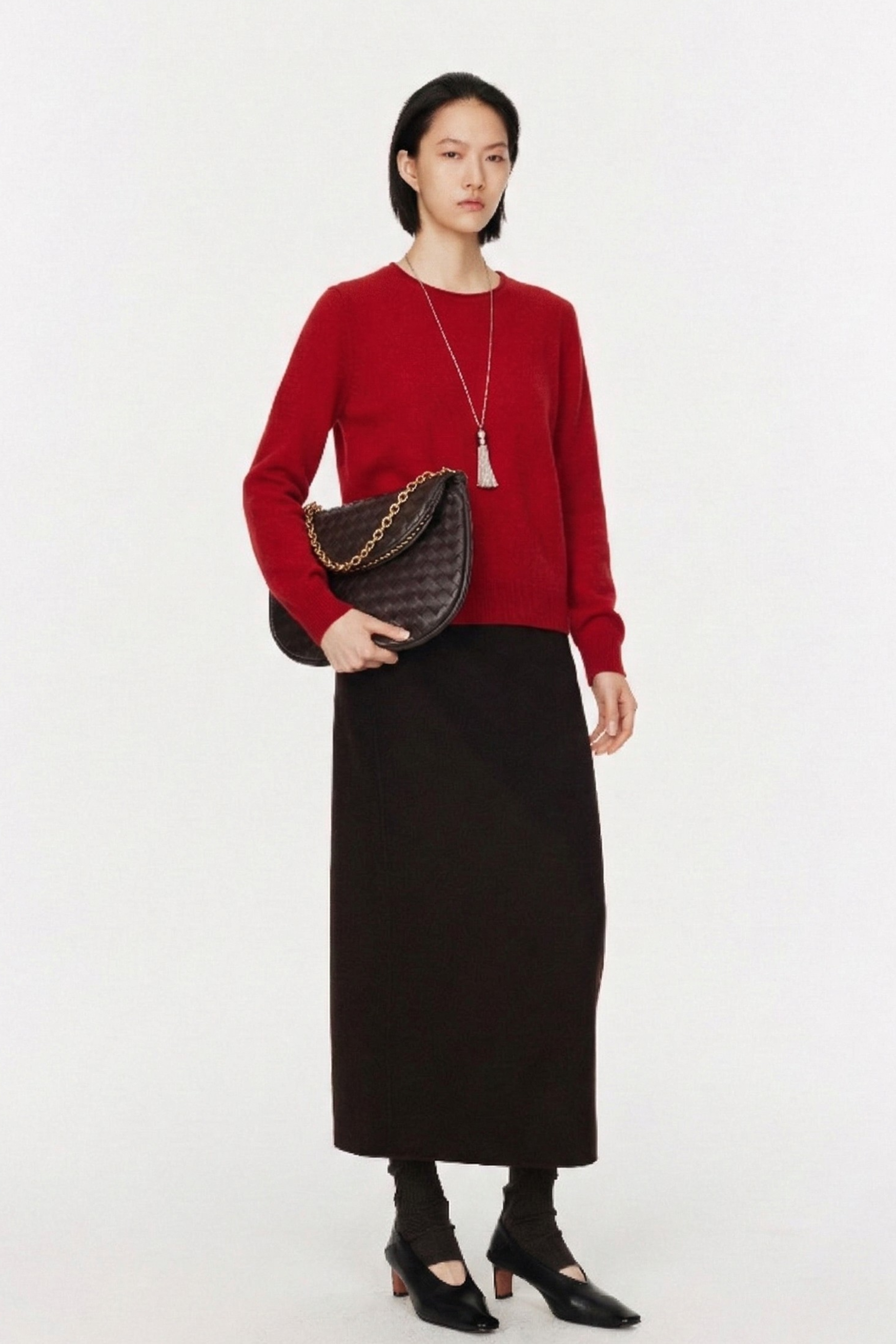 Classic Pure Cashmere Crewneck Sweater