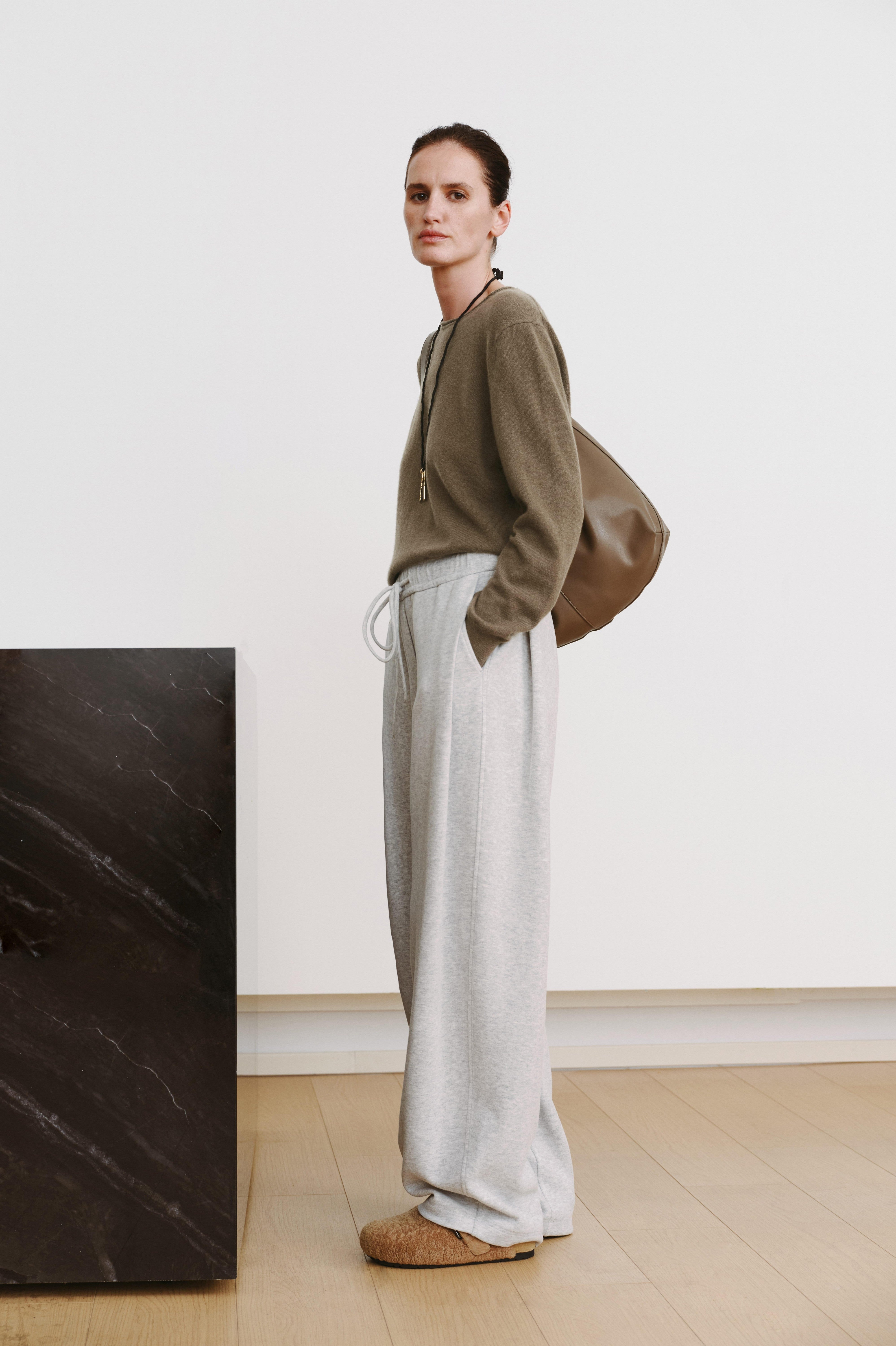 Fluid Straight-Leg Comfort Stretch Wide Pants