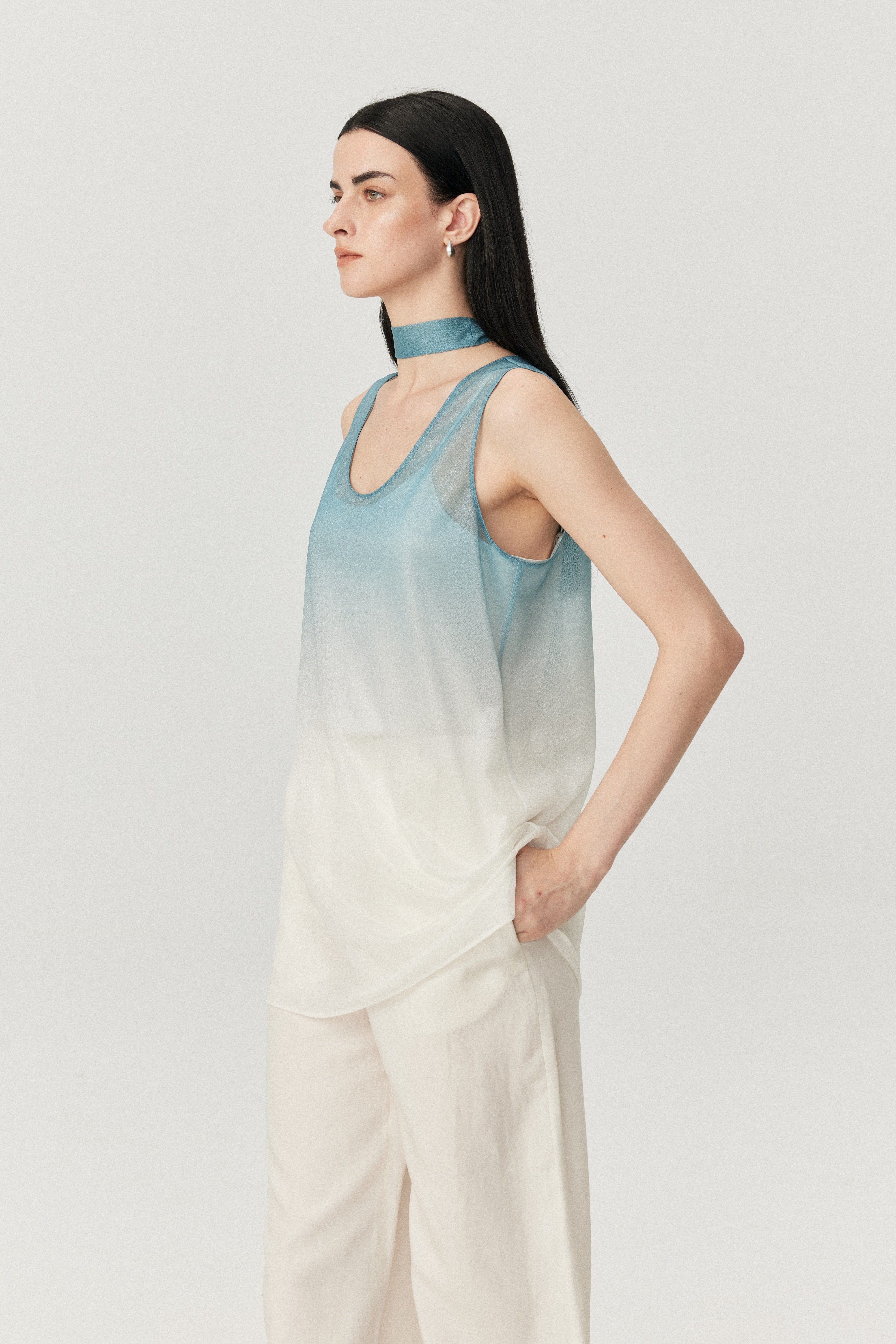 Ombre Breeze Layered Tank Top