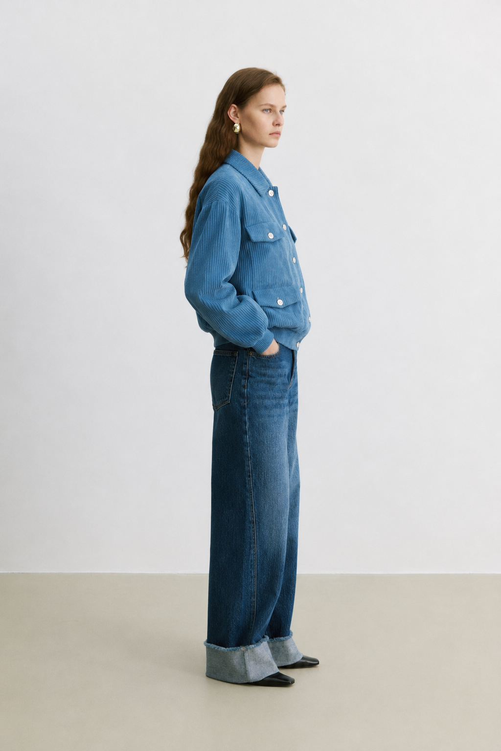 Utility Corduroy Blouson Jacket