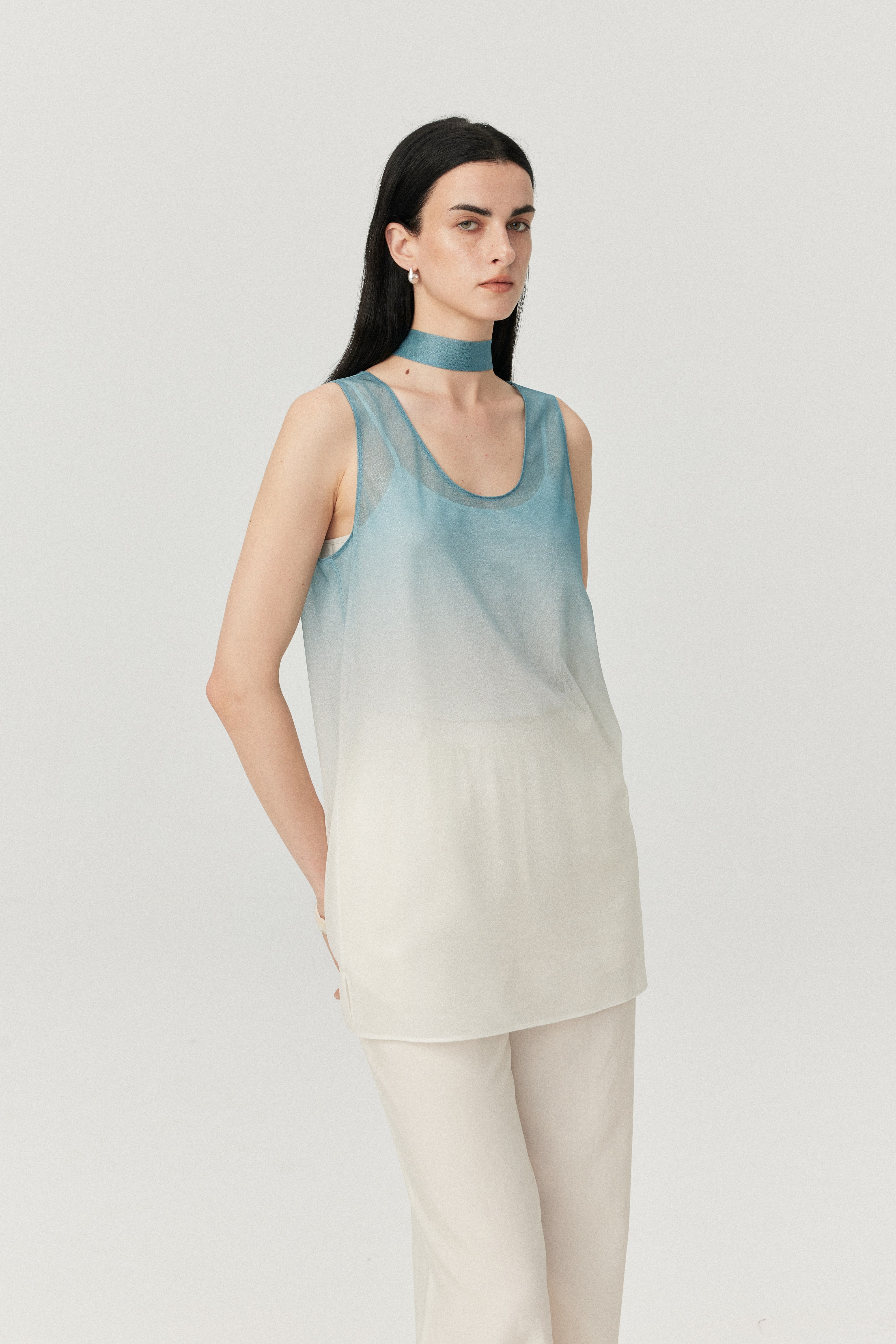 Ombre Breeze Layered Tank Top