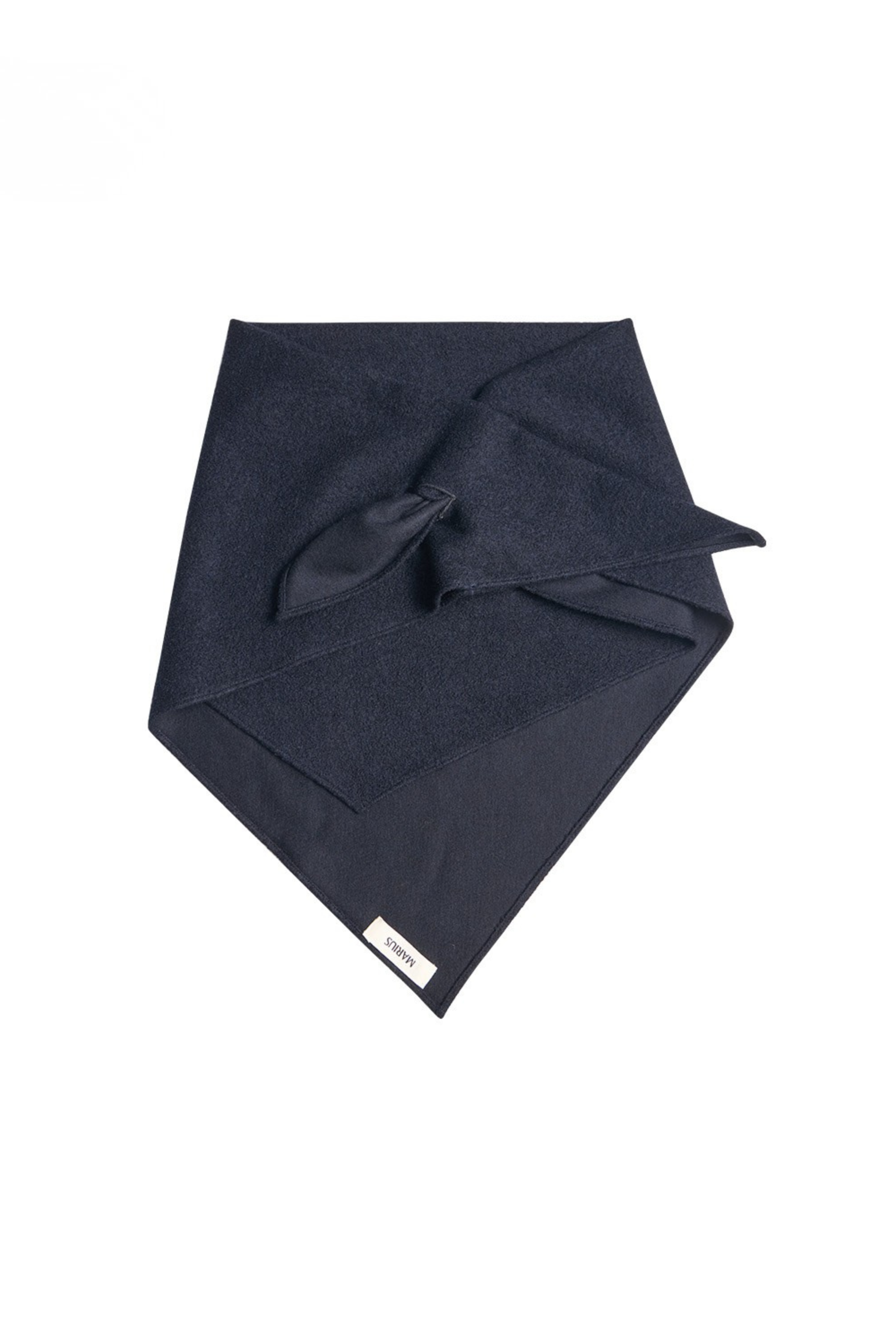 Wool-Blend Triangle Scarf