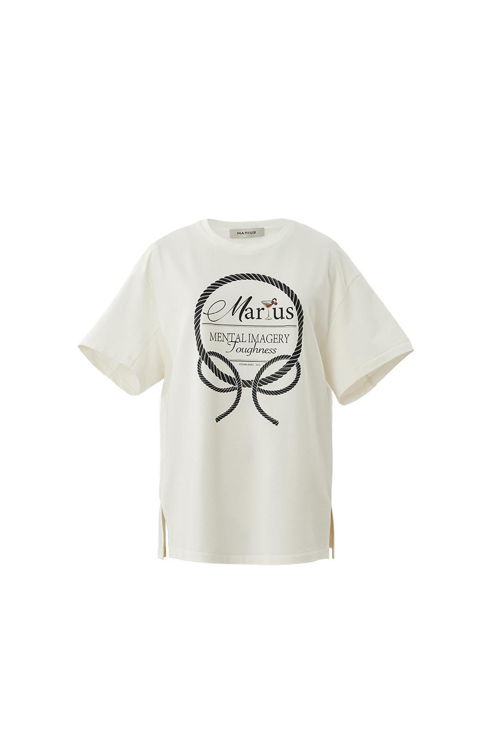 Short Sleeve Logo Swearshirt