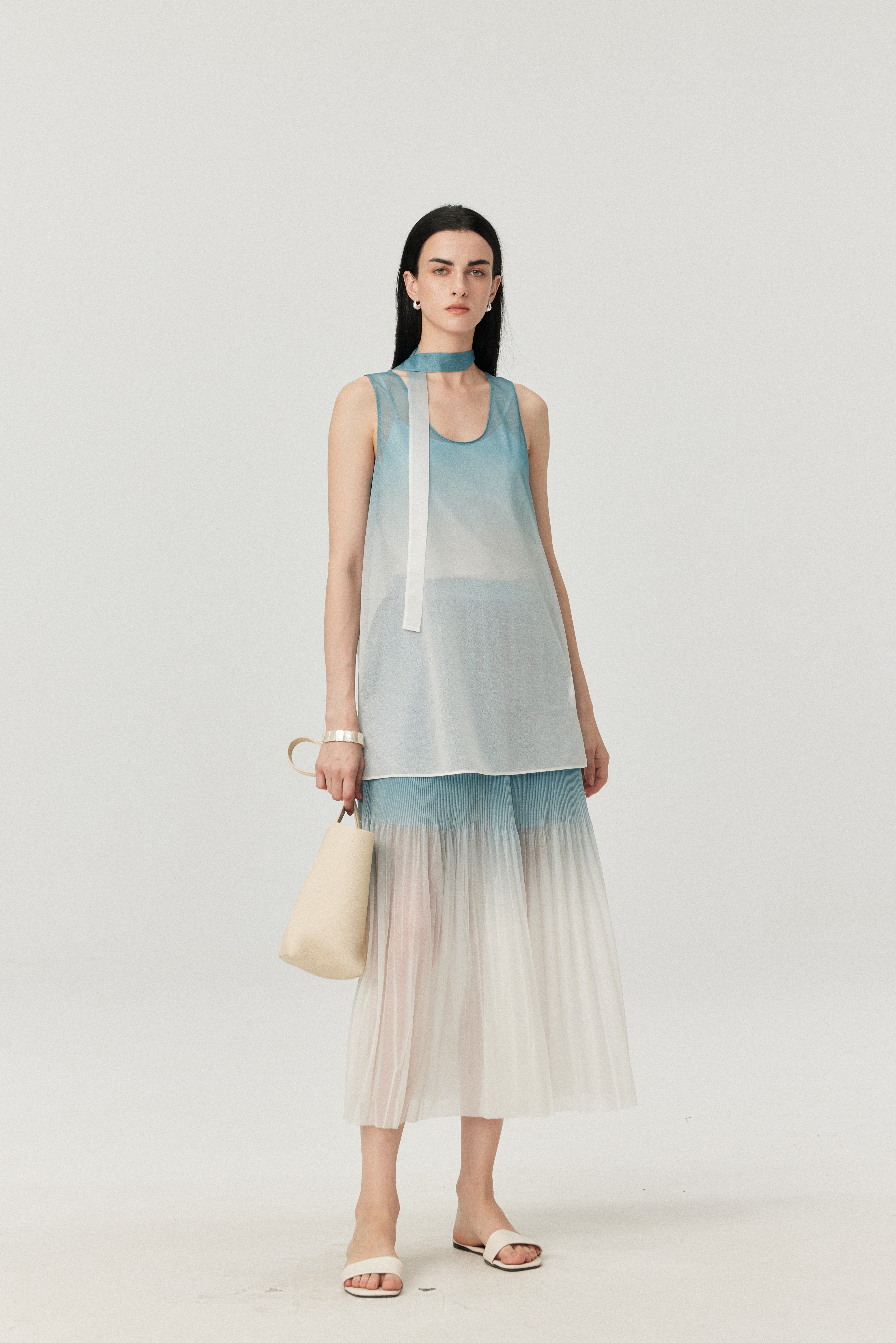 Ombre Breeze Layered Tank Top