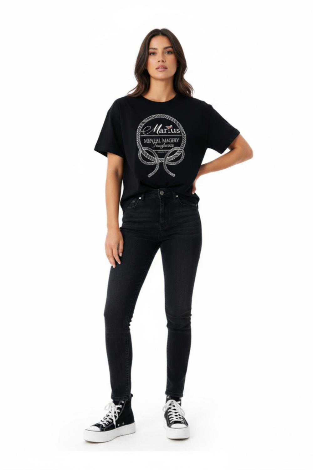 Short Sleeve Logo Swearshirt