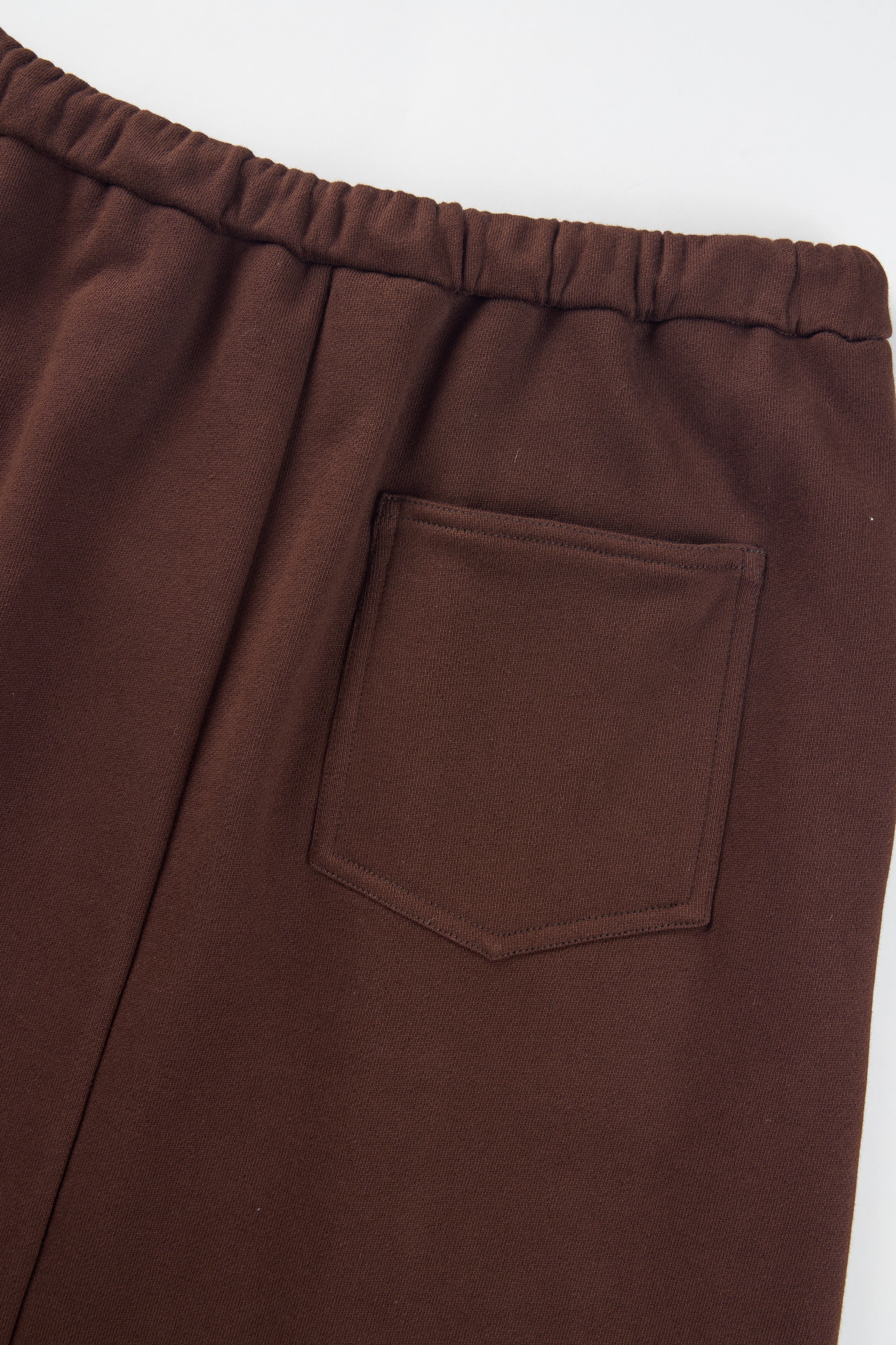 Cotton Knit A-Line Drawstring Long Skirt