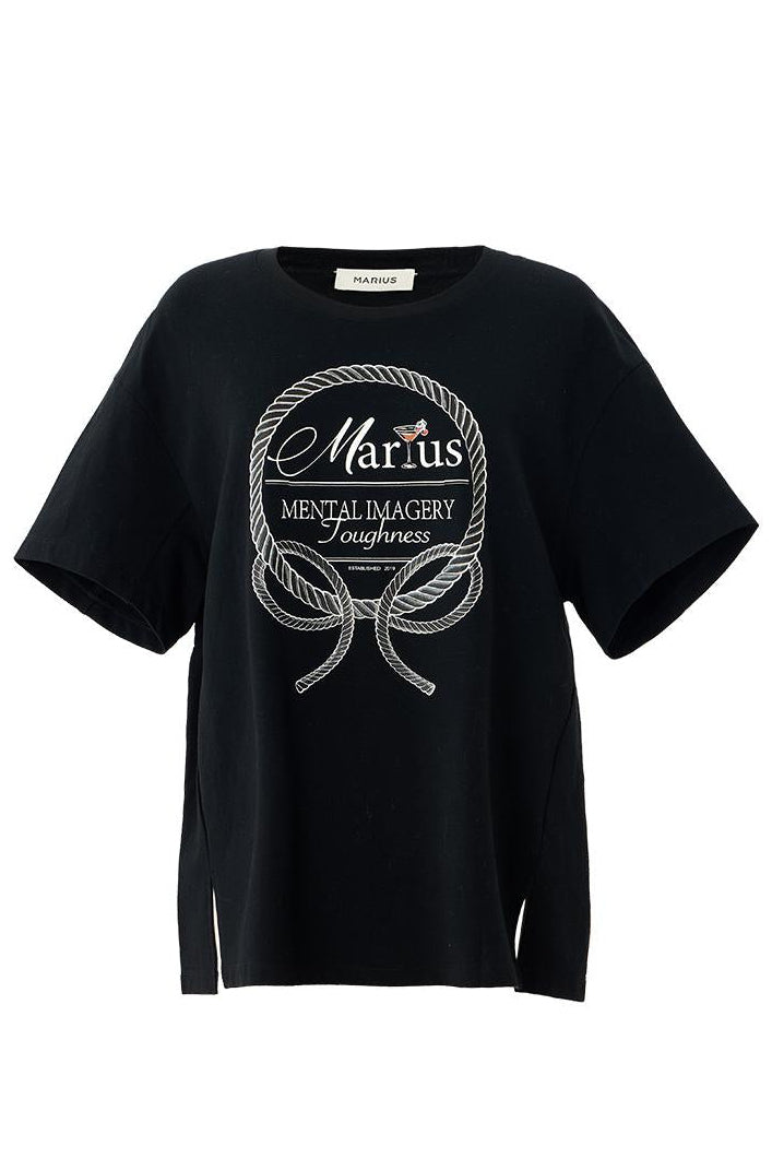 Short Sleeve Logo Swearshirt