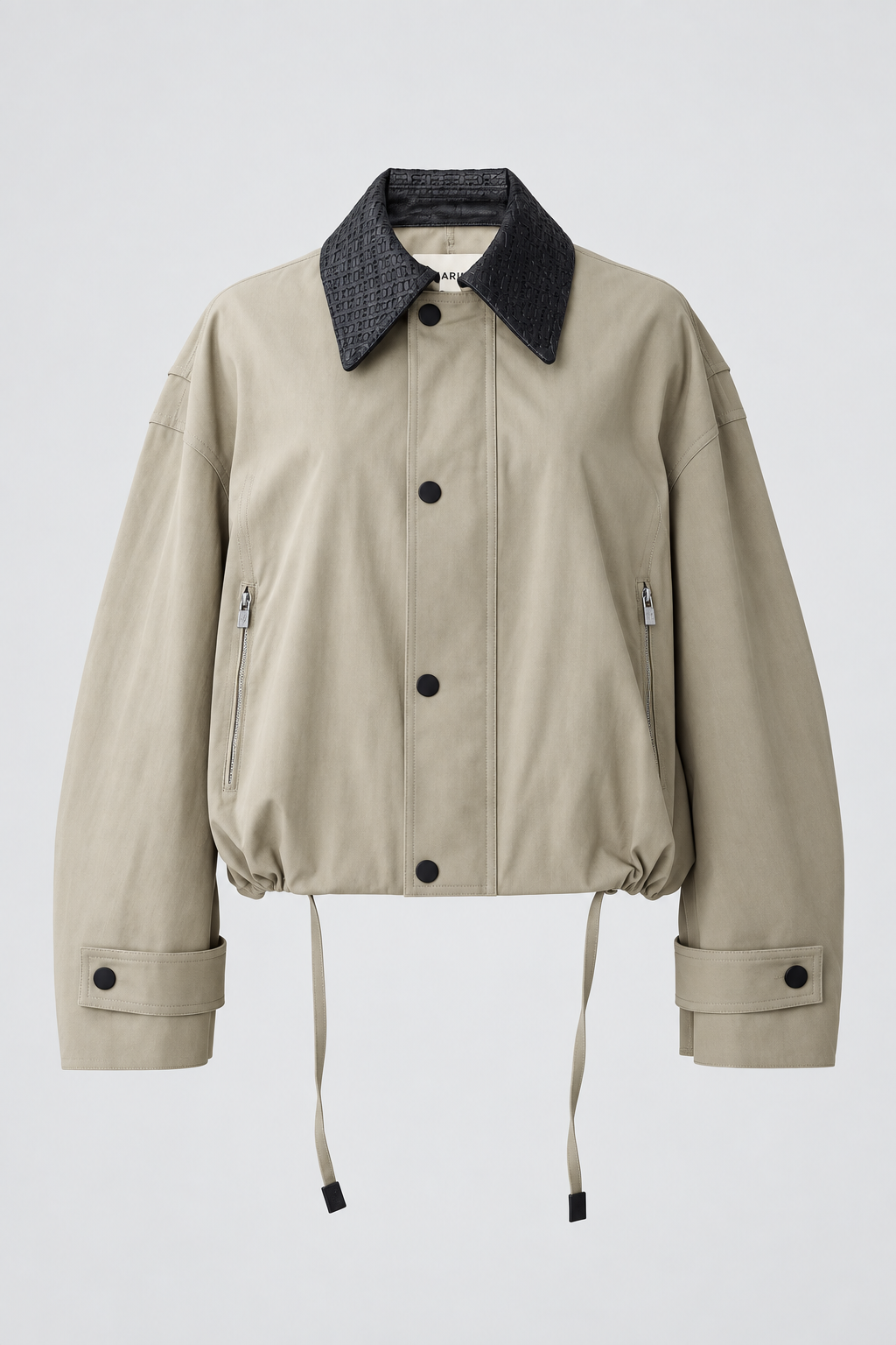 Oversized Balloon-Shaped Jacket