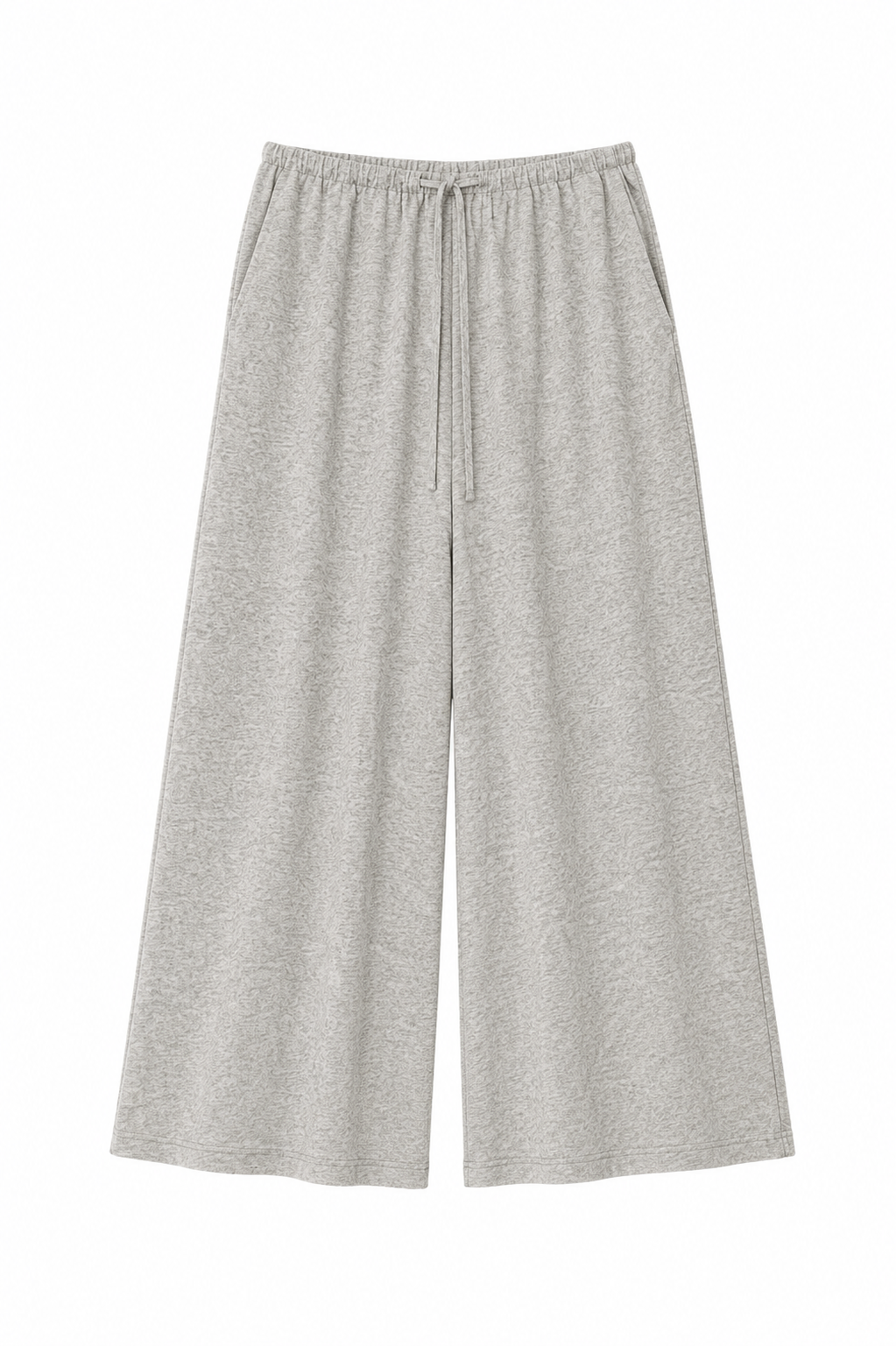 Soft Touch Linen Blend Wide Leg Crop Pants