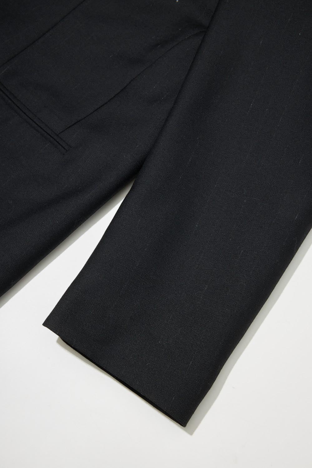 Relaxed Fit Wool & Mohair Blazer with Silk Lining