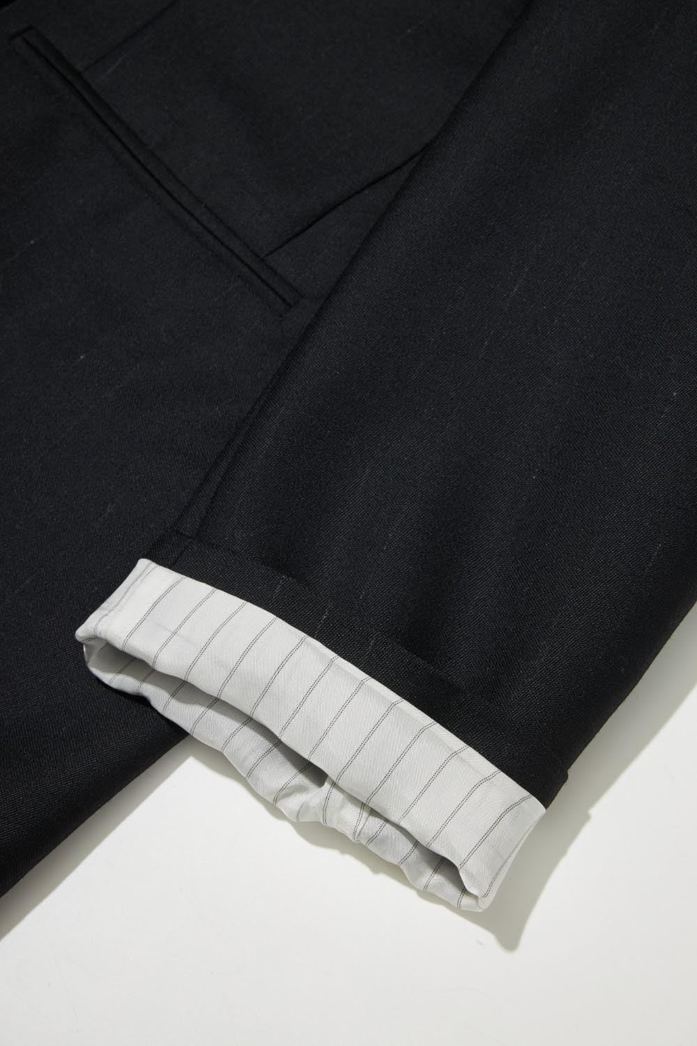 Relaxed Fit Wool & Mohair Blazer with Silk Lining