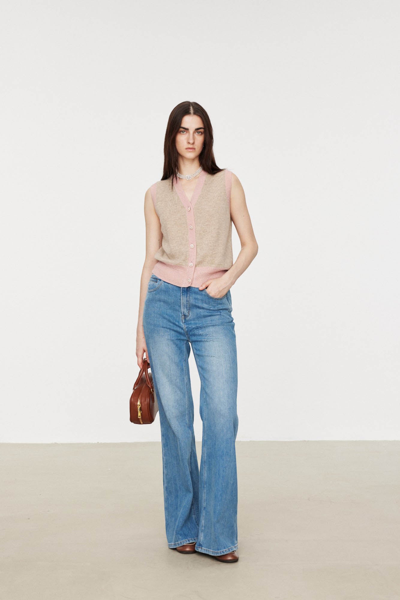 Marius Women's French-Style Knit Vest