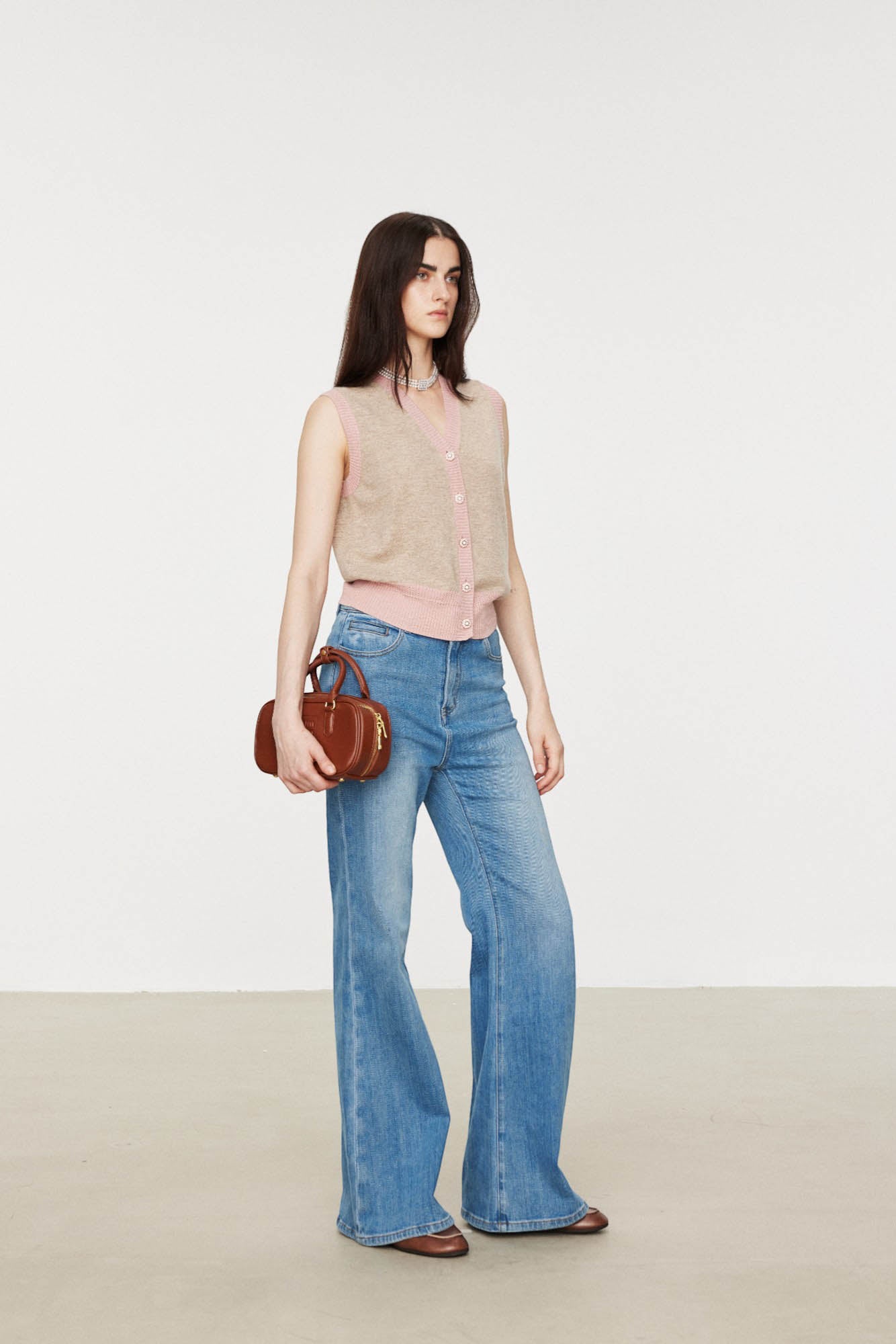 Marius Women's French-Style Knit Vest