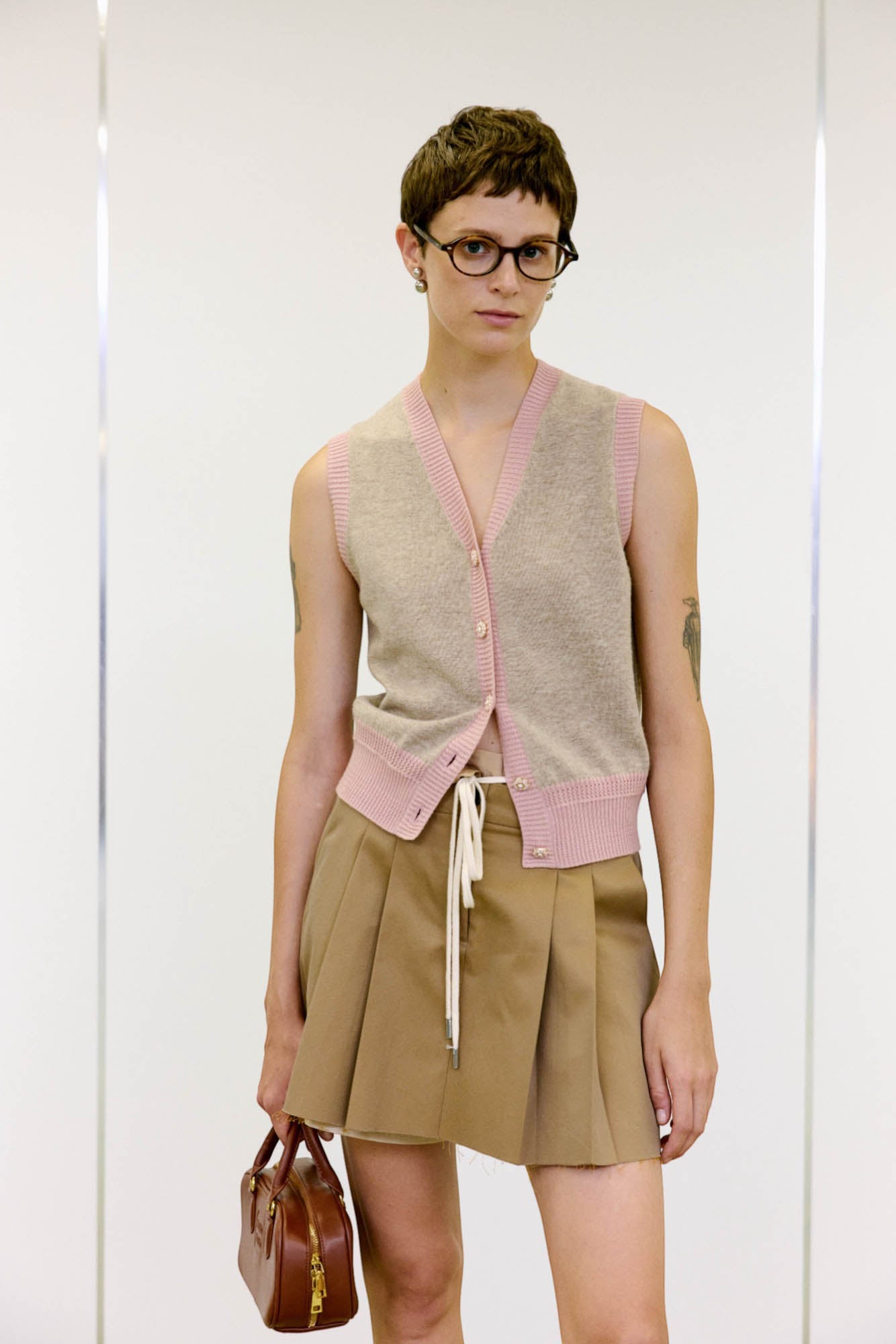 Marius Women's French-Style Knit Vest