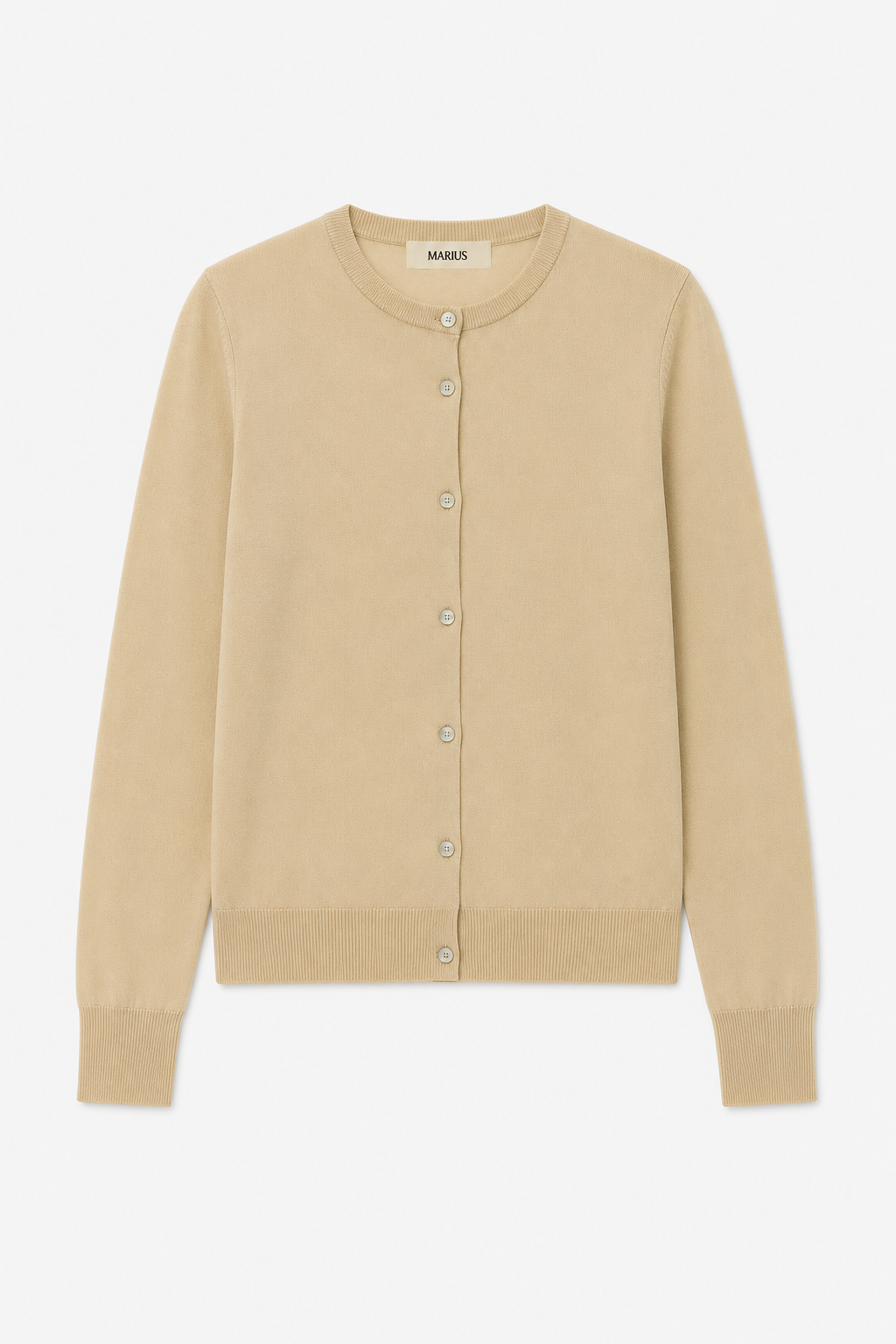 Lightweight Silk-Cotton Blend Cardigan