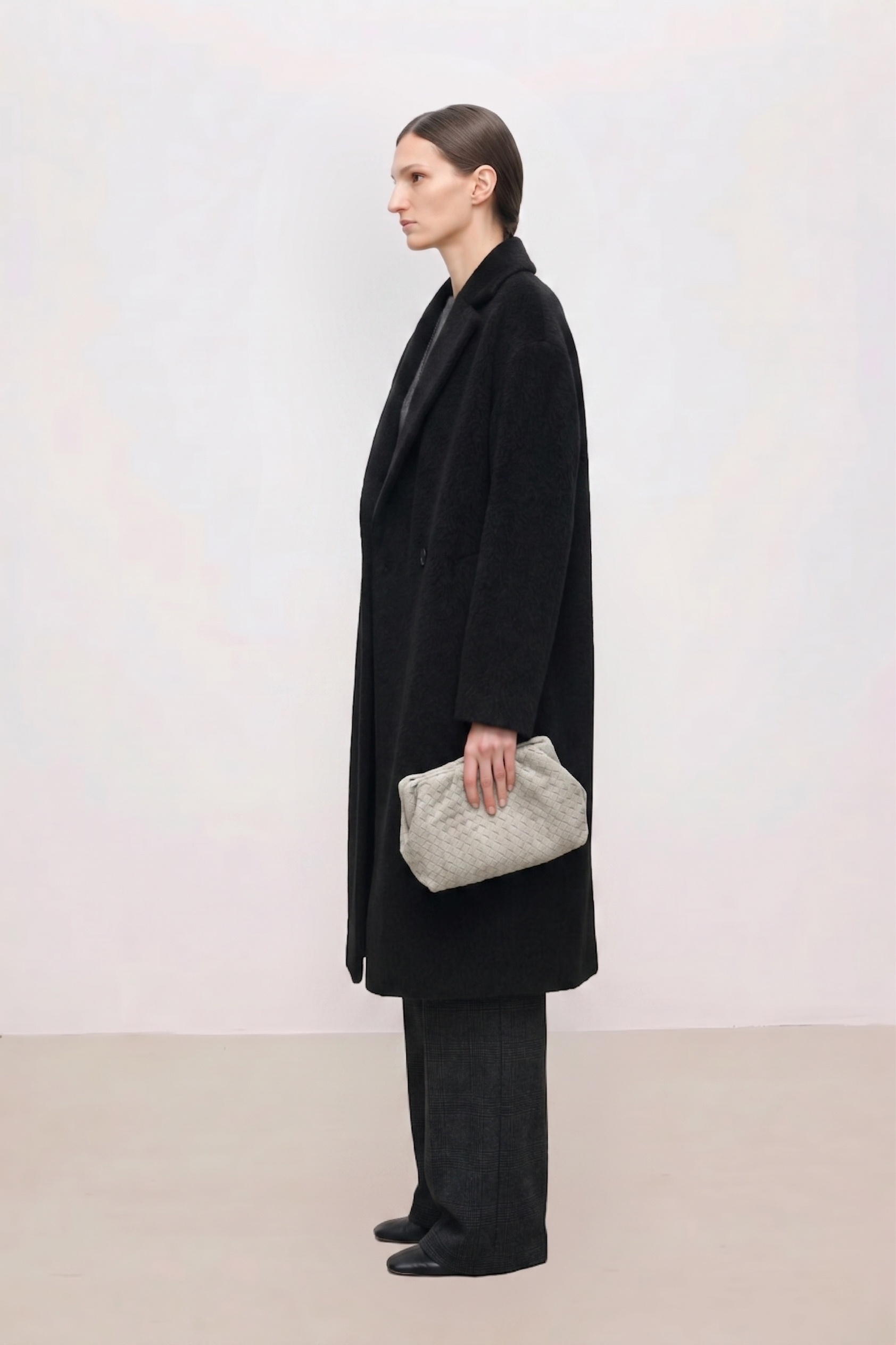 Classic Tailored Pure Suri Alpaca Long Coat