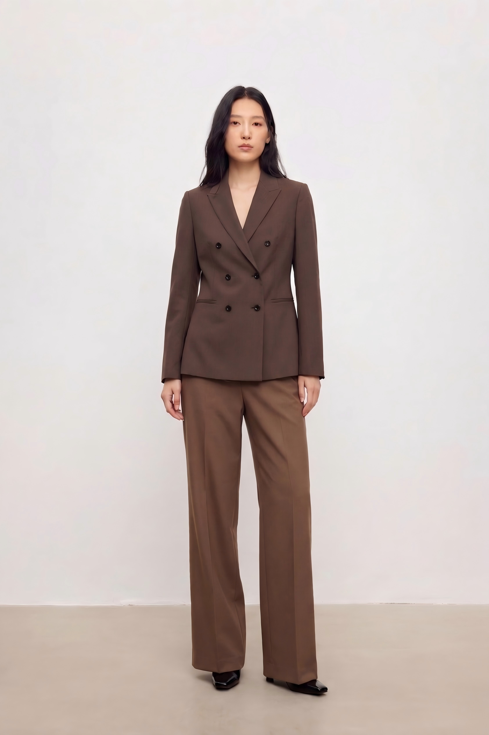 Marius Women's 6-Button Tailored Wool Blazer