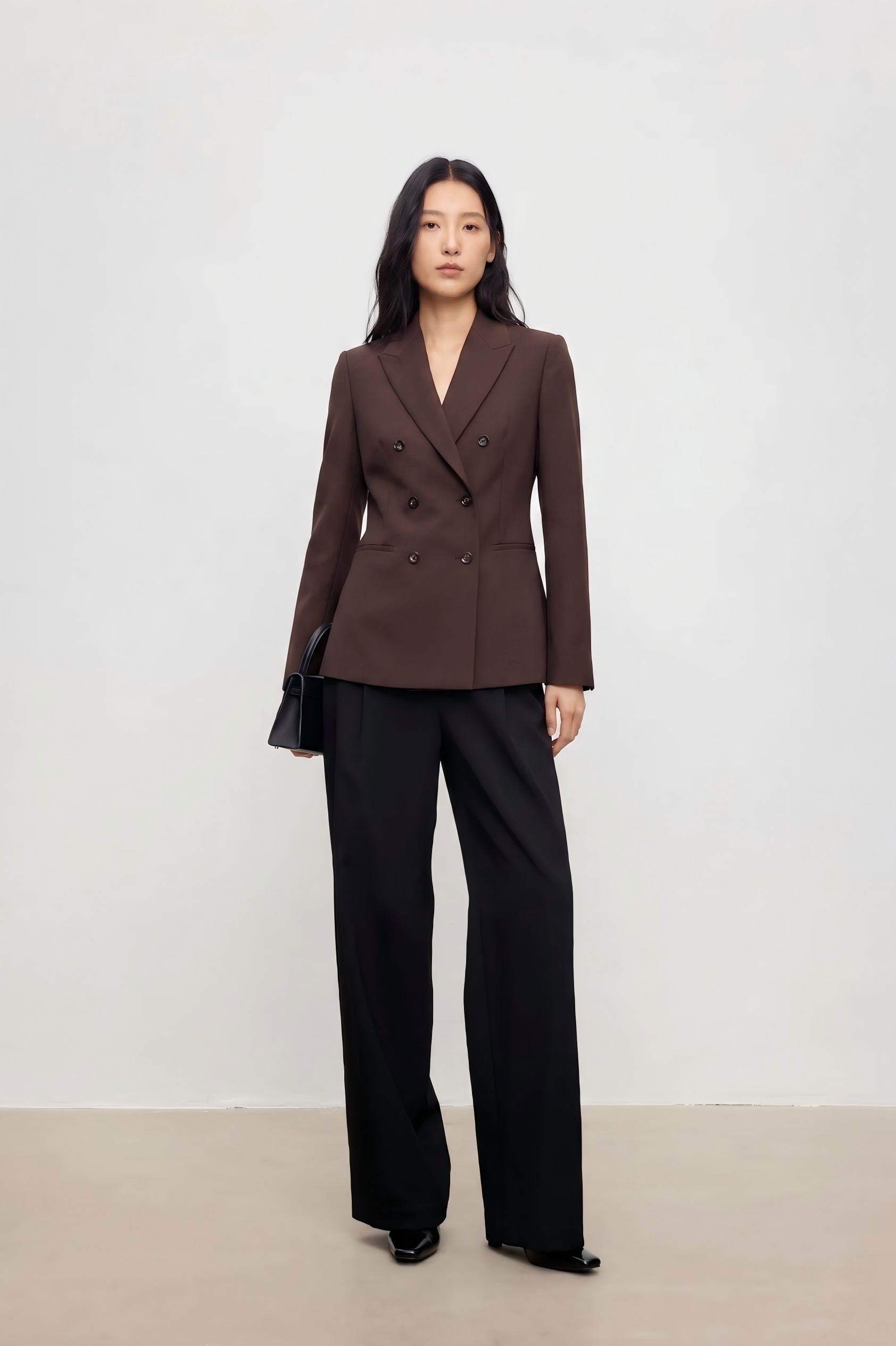 Marius Women's 6-Button Tailored Wool Blazer