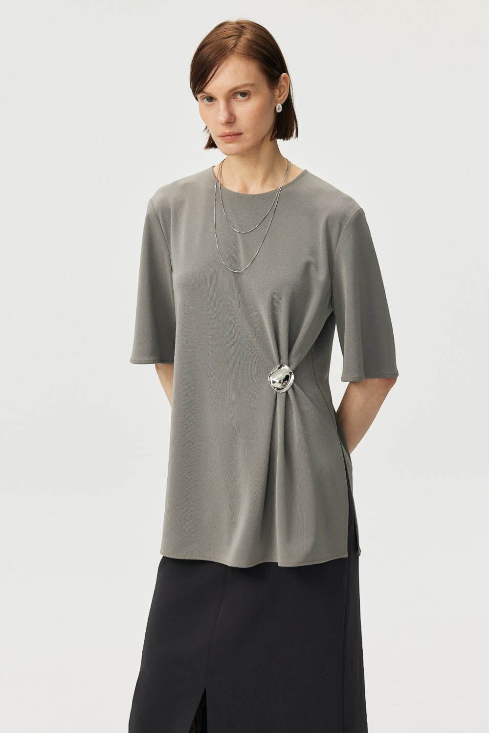 Marius Relaxed-Fit Short Sleeve Top