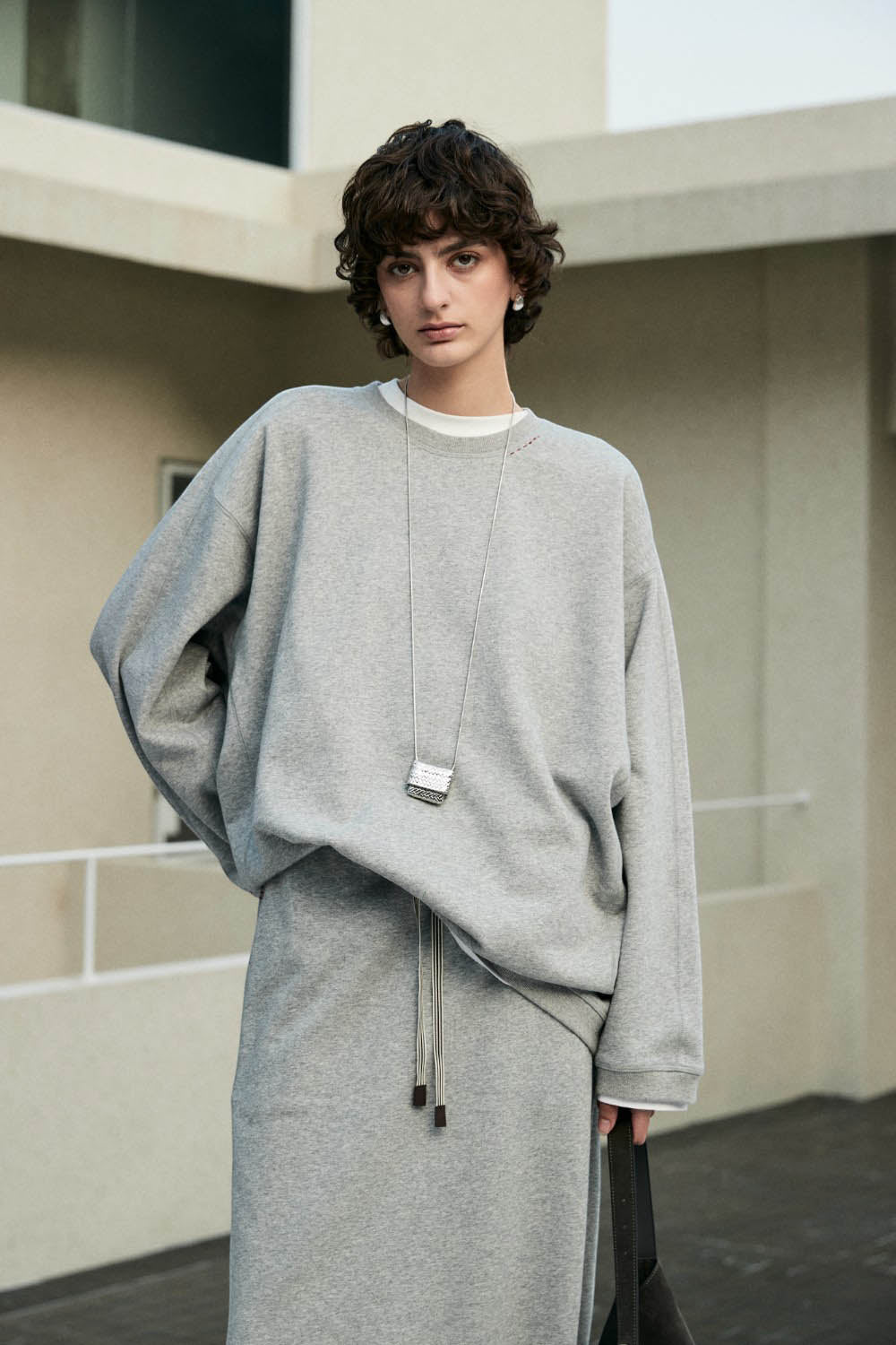 Marius Women's Relaxed-Fit Crewneck Sweatshirt