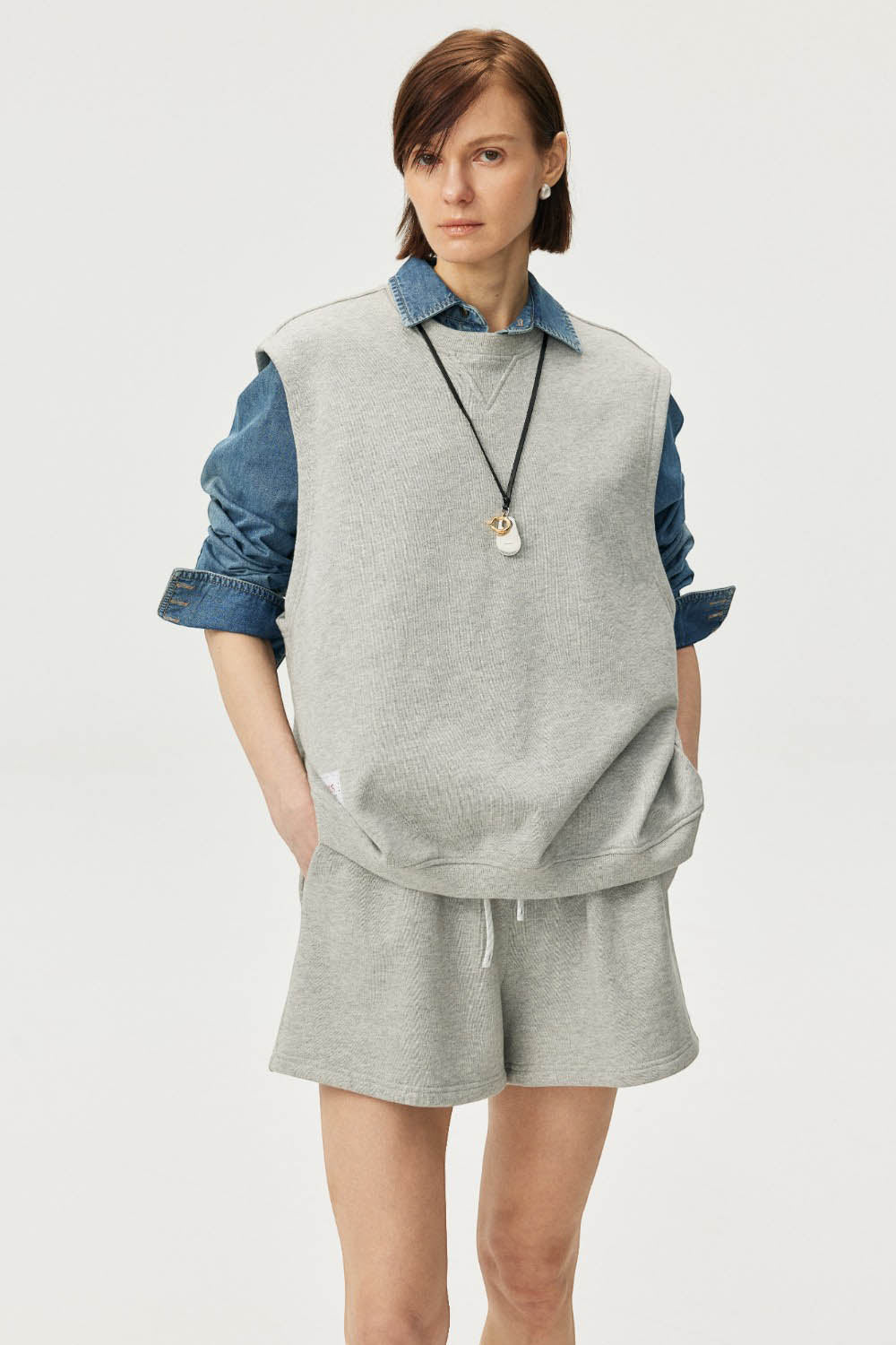 Marius Women's French Terry Vest