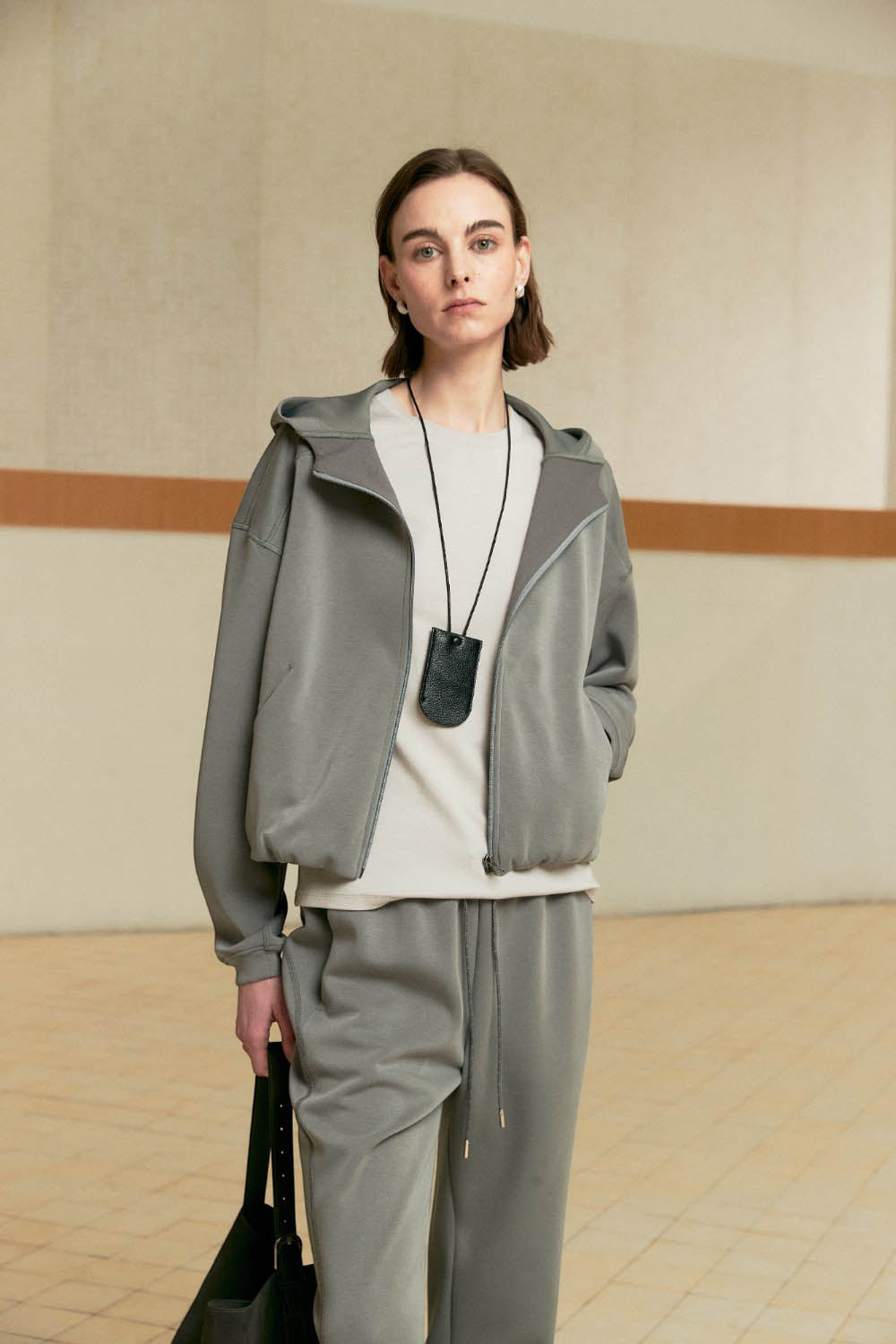 Soft Fluid Raglan Hoodie