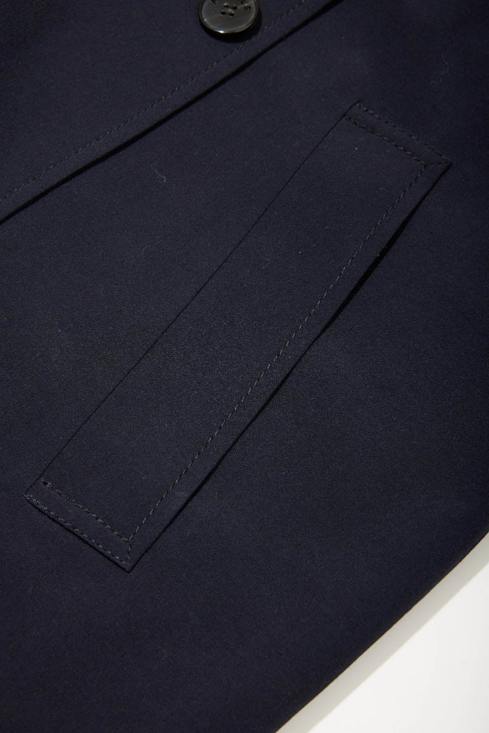 Signature Wool-Mohair Double-Breasted Trench Coat