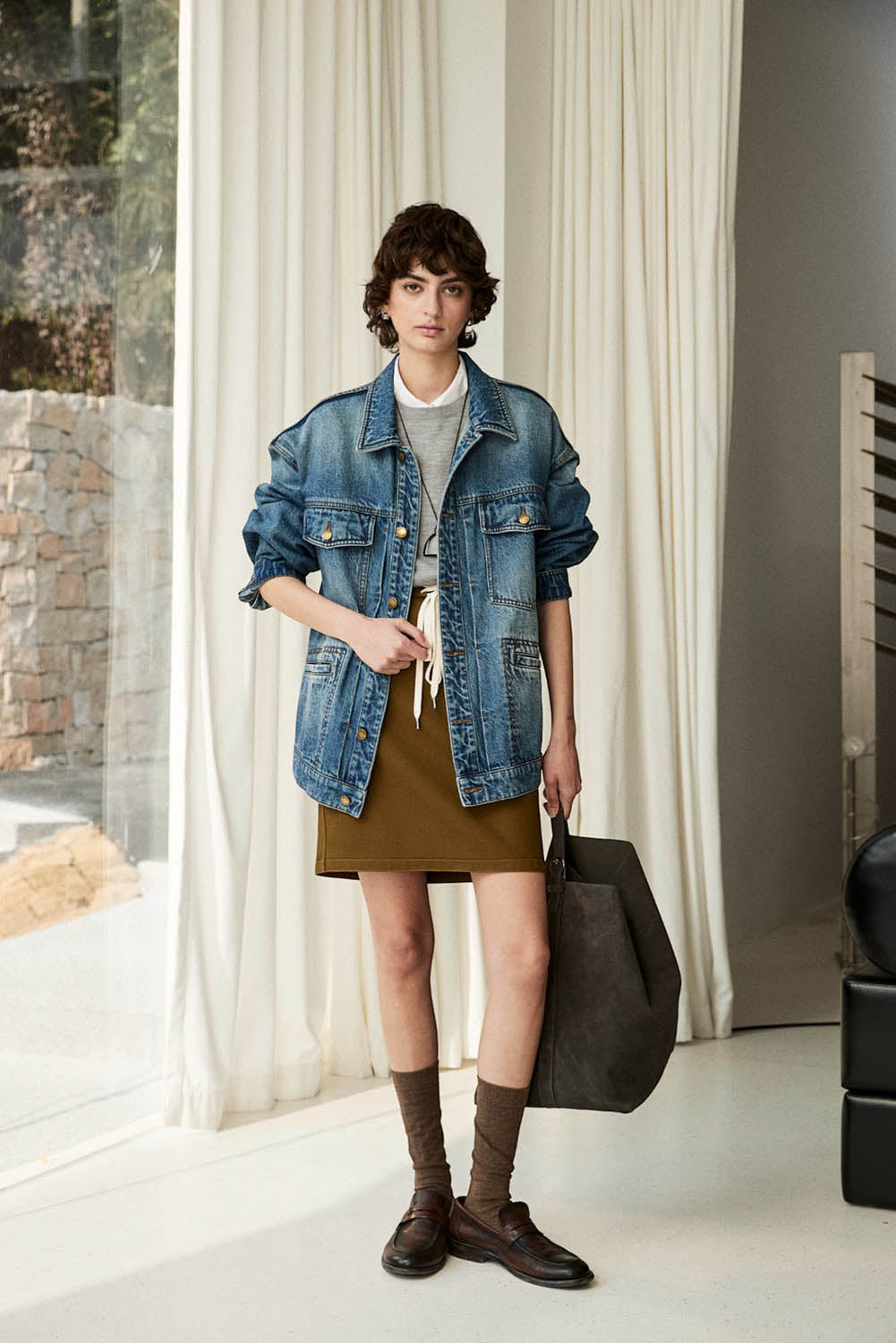 Premium Siro-Spun Vintage Wash Denim Jacket
