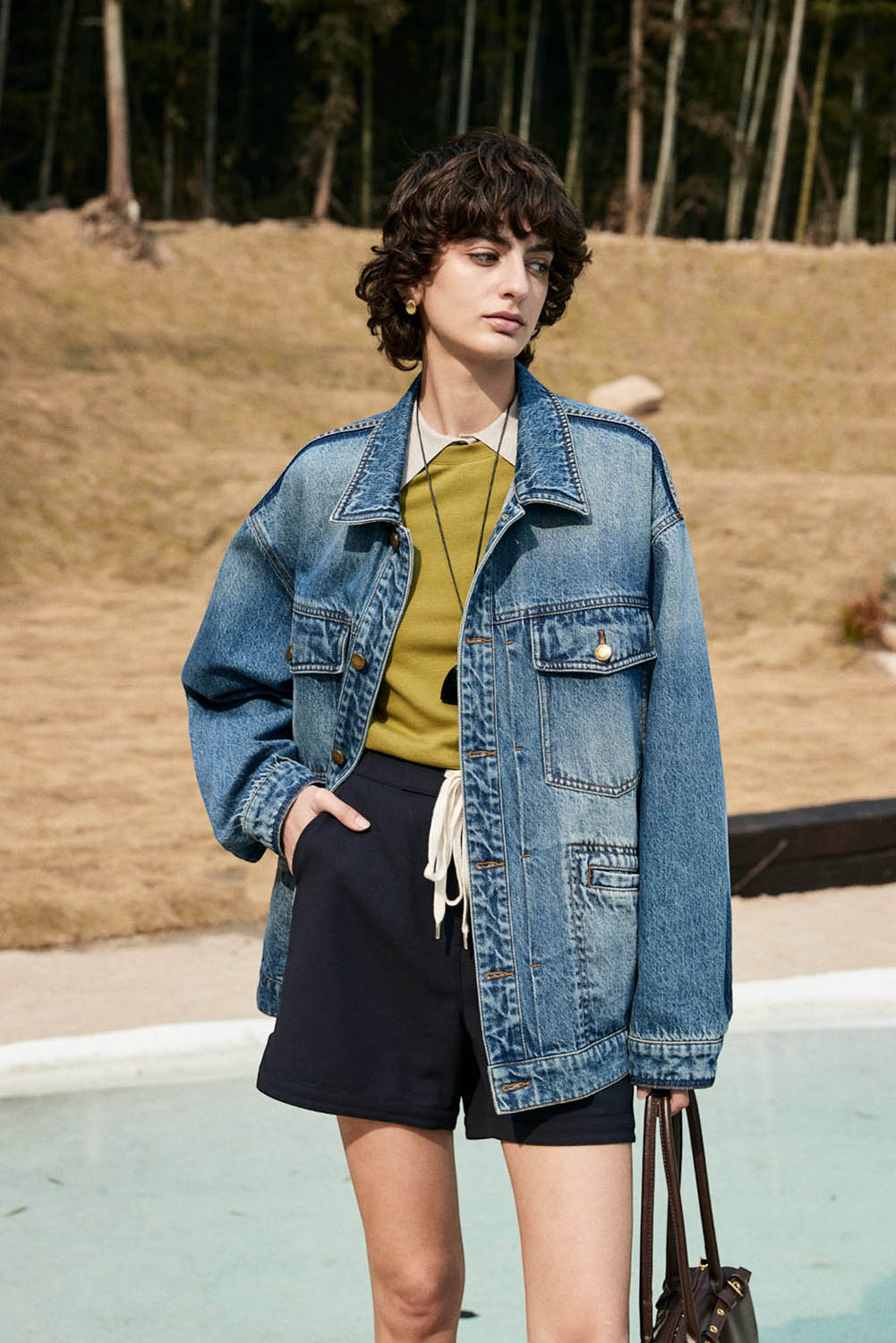 Premium Siro-Spun Vintage Wash Denim Jacket