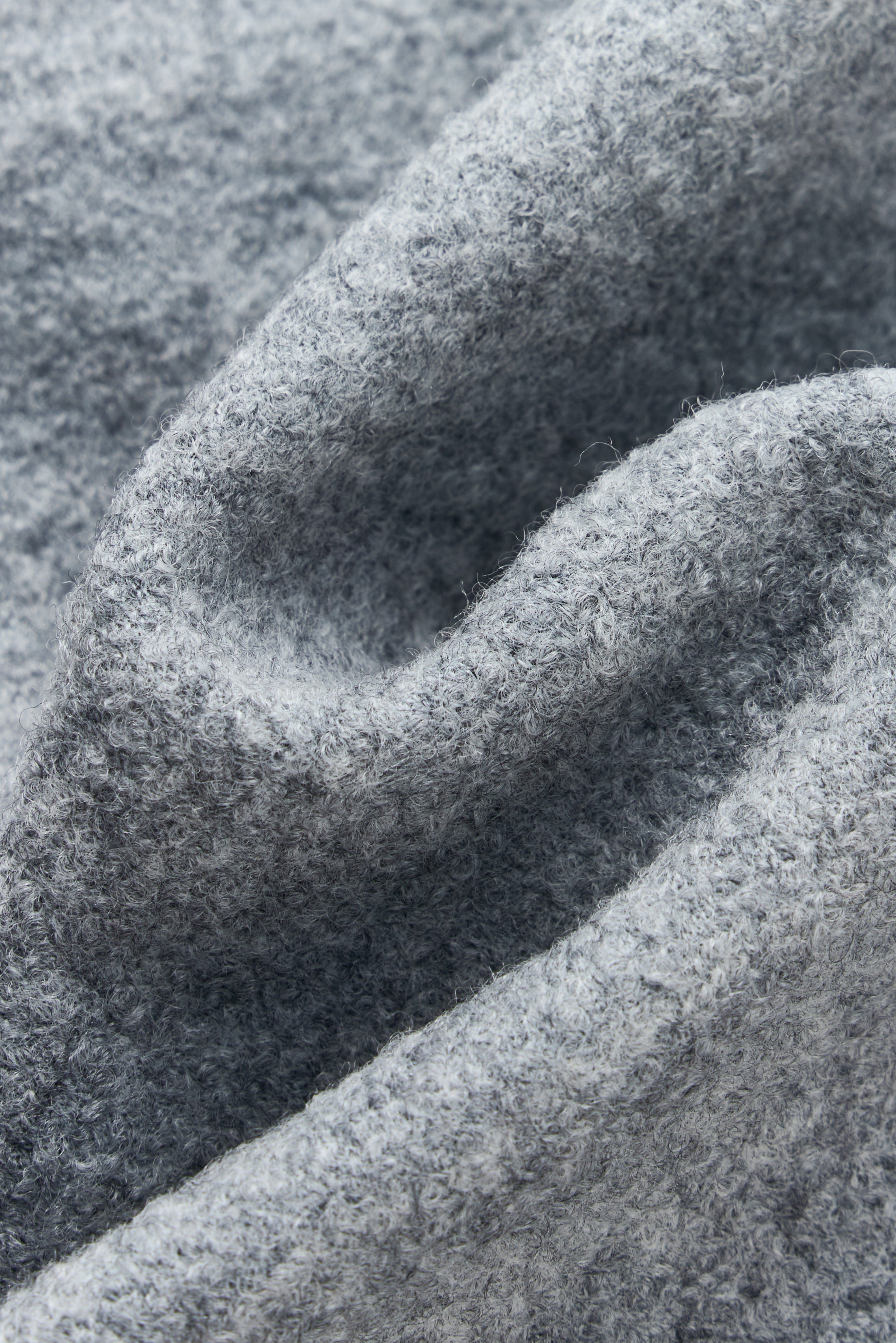 Wool-Blend Triangle Scarf