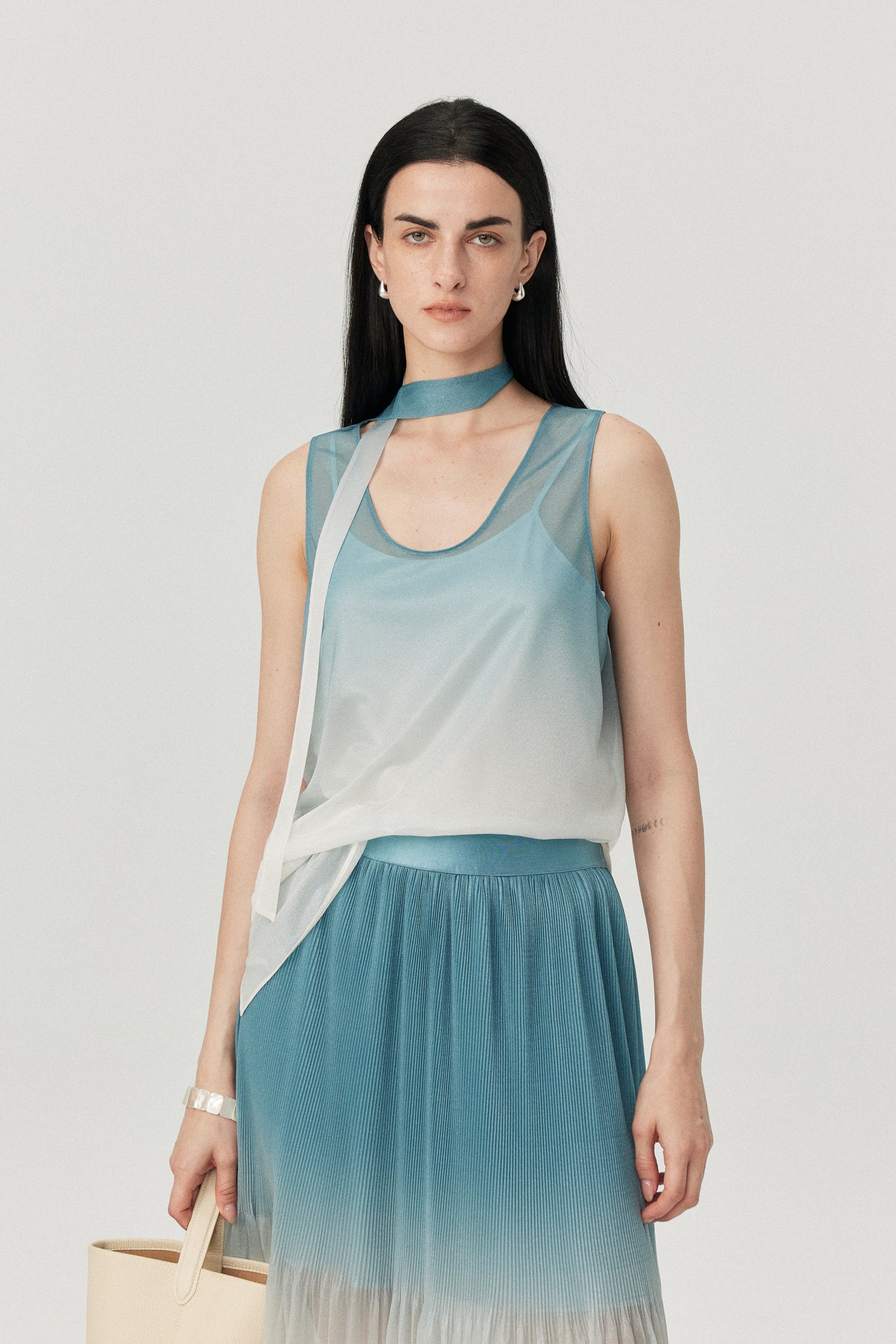 Ombre Breeze Layered Tank Top