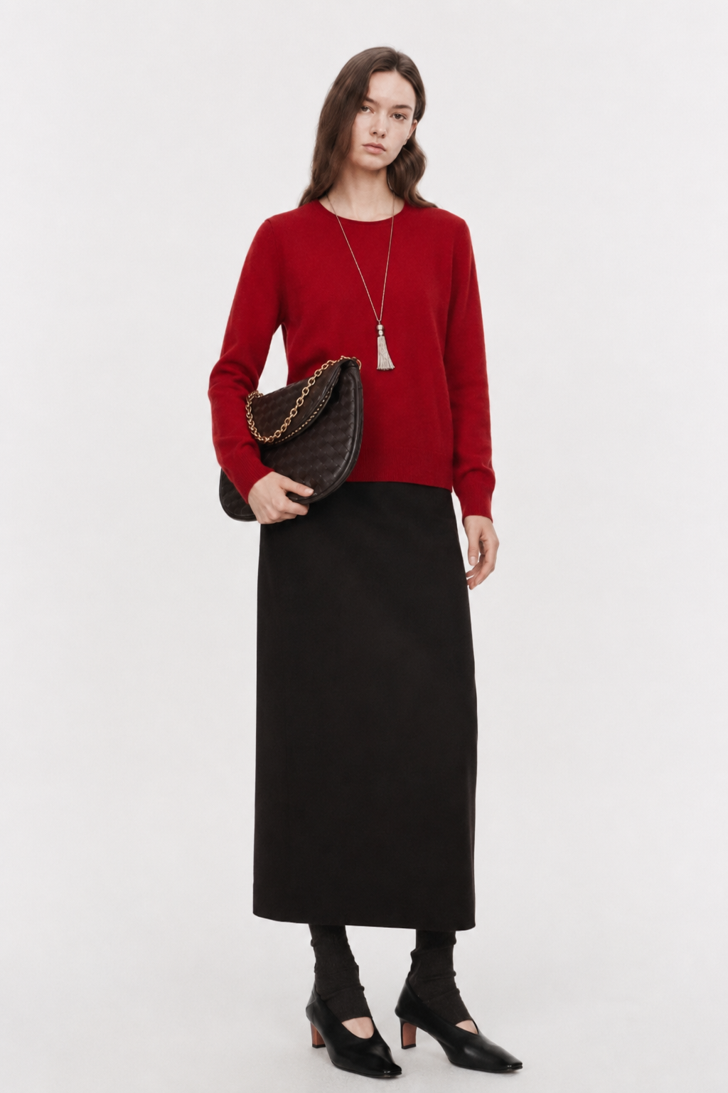 Classic Pure Cashmere Crewneck Sweater