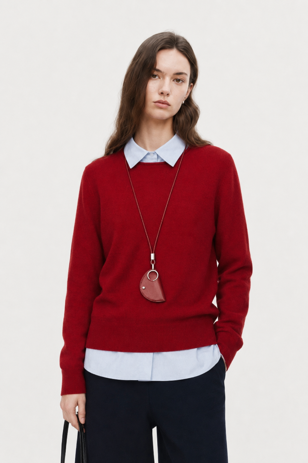 Classic Pure Cashmere Crewneck Sweater