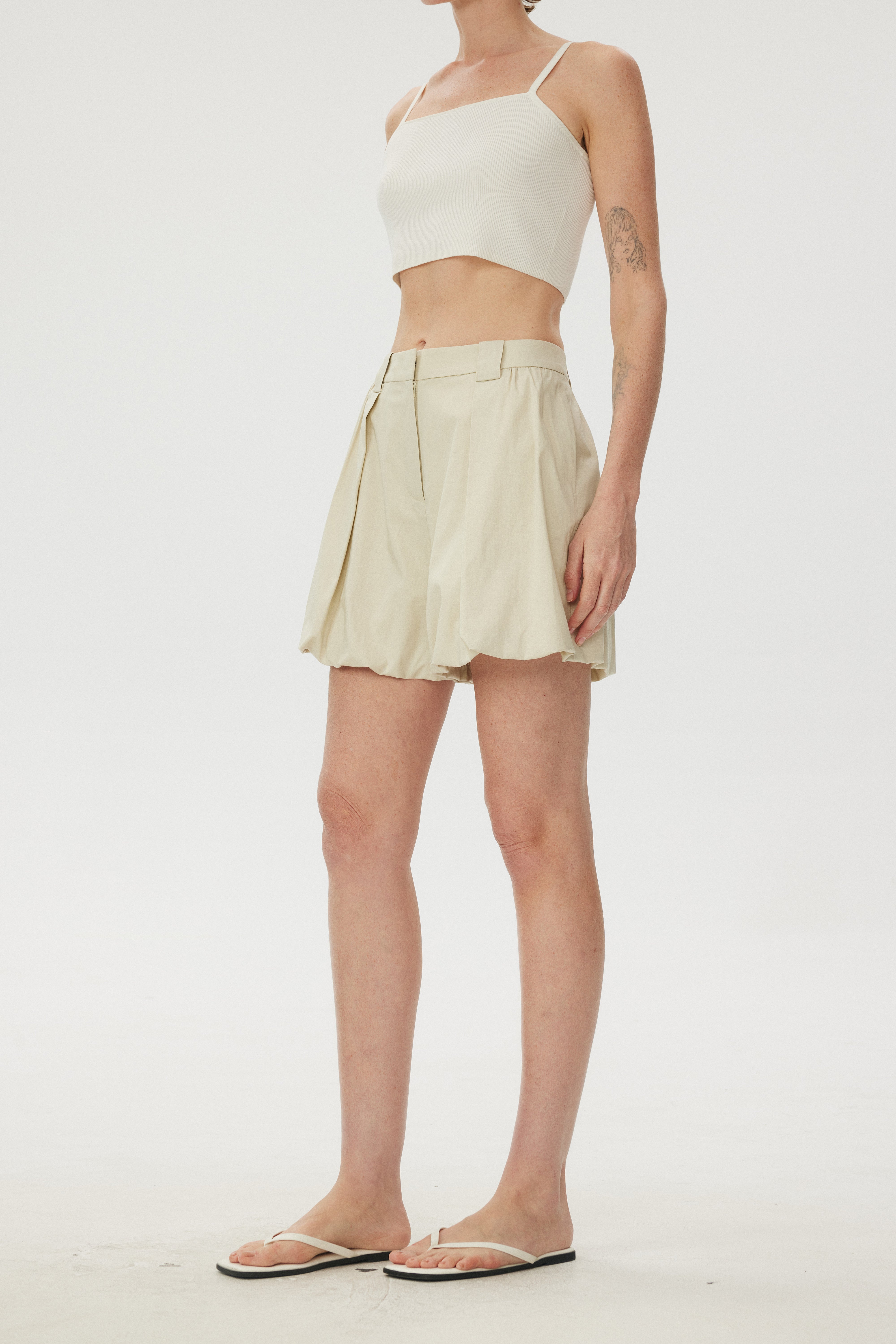 Tulip Pleated Shorts