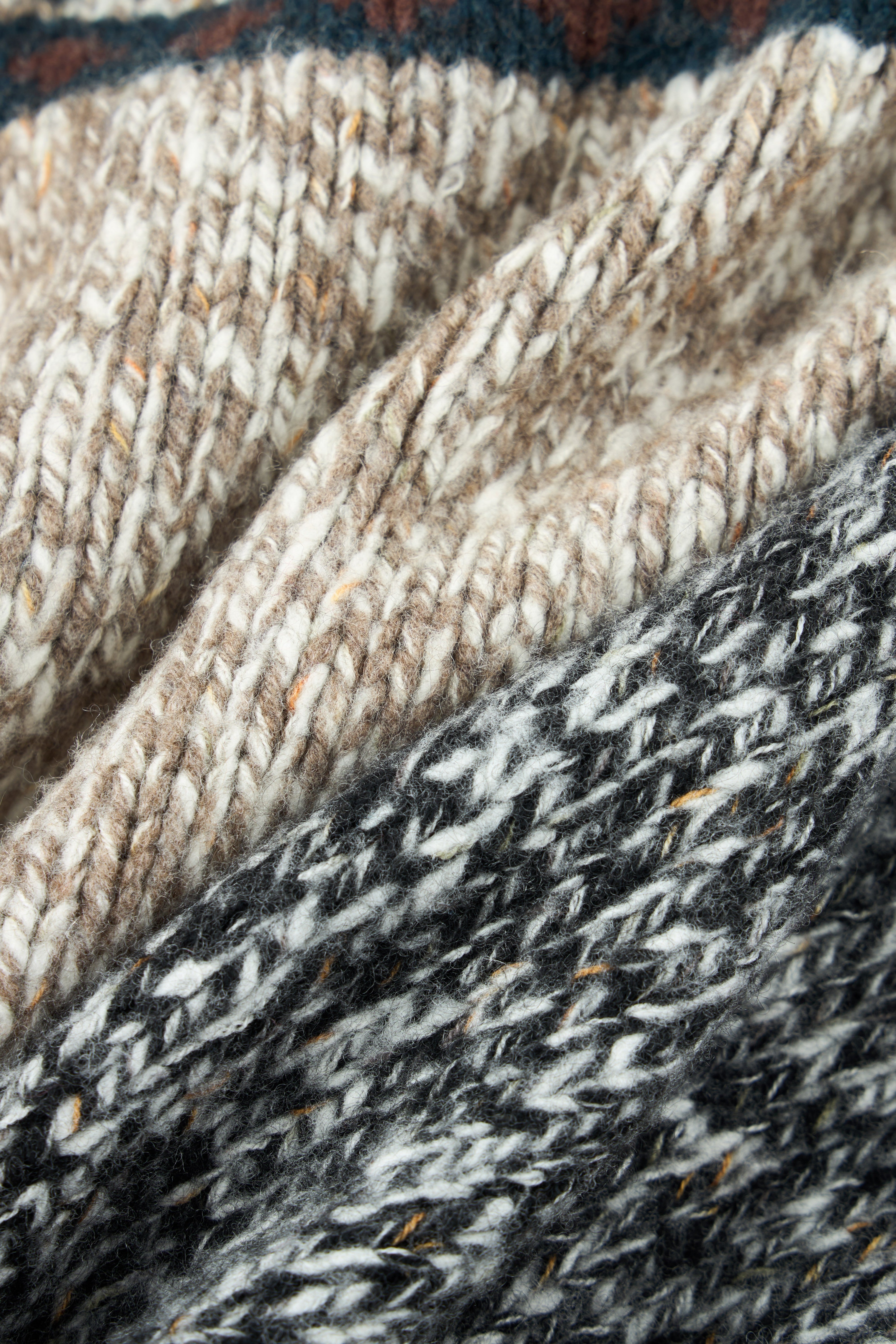 Reindeer Jacquard Mohair-Wool Knit Sweater