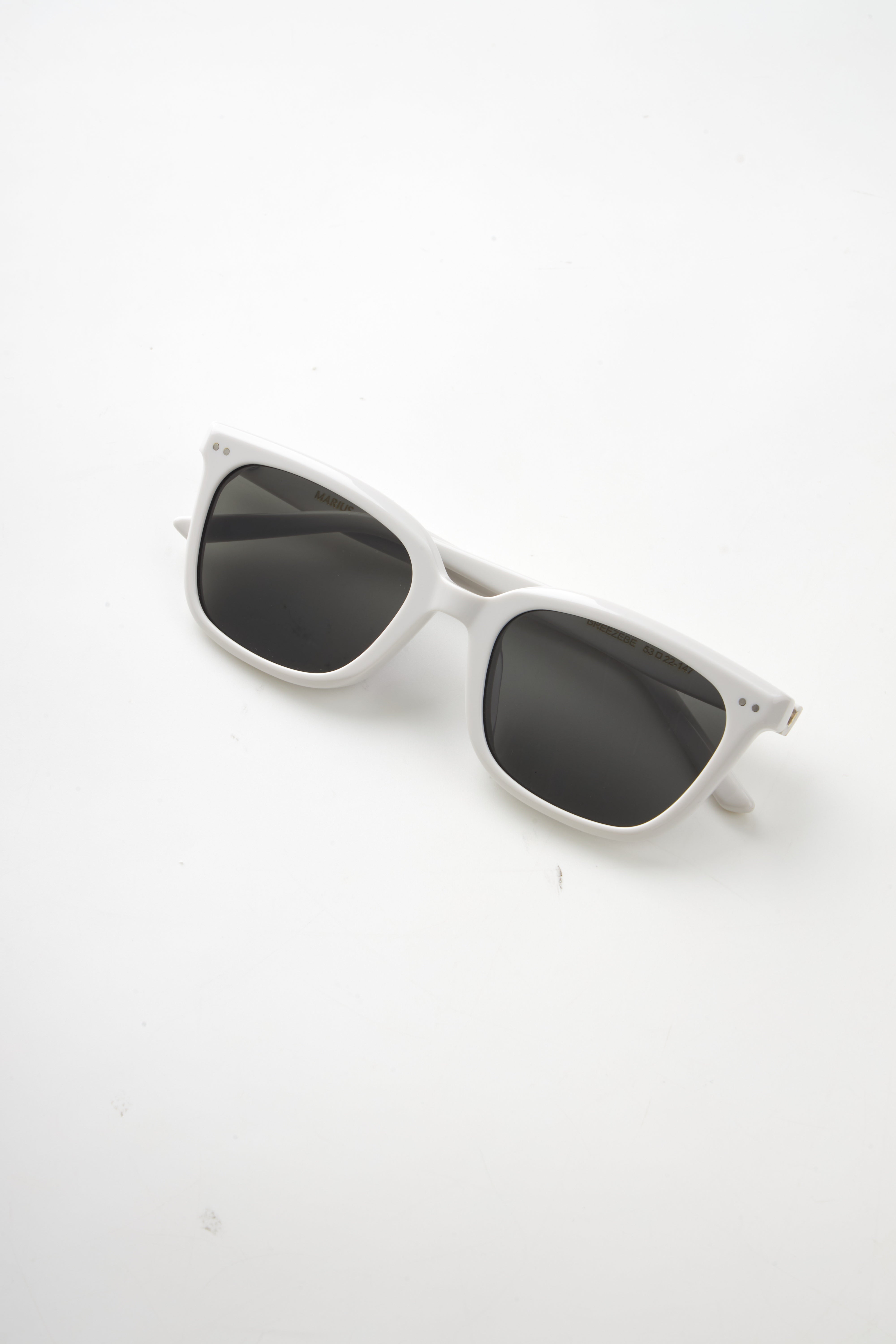 White Frame Sunglasses