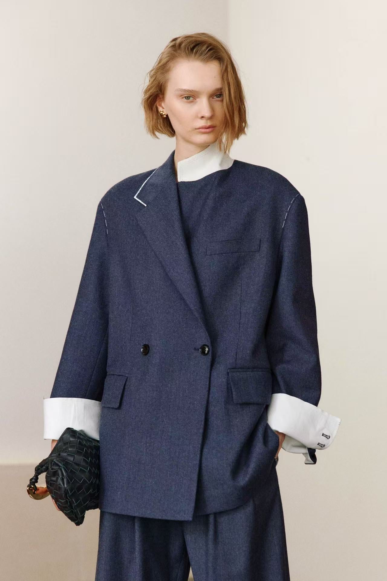 Marius Women's Fringe-Trimmed Wool Blazer